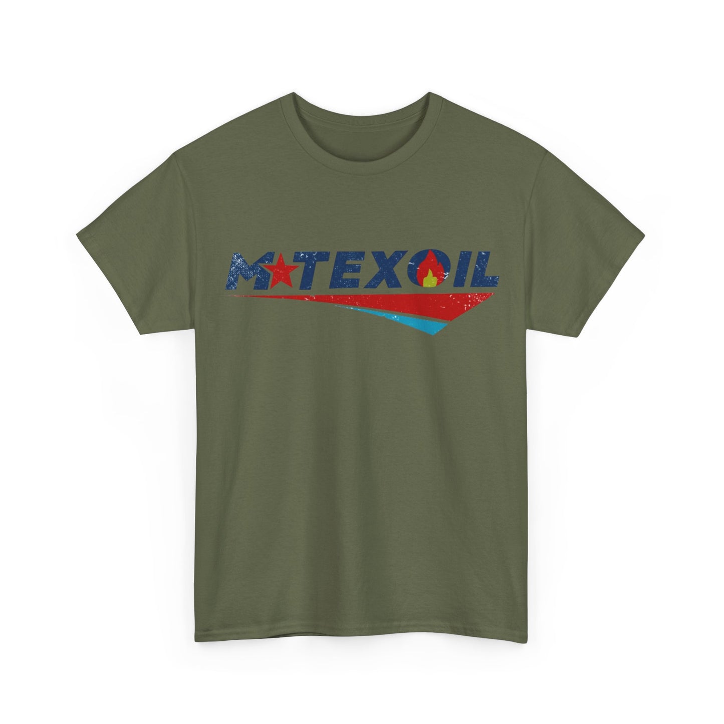 Landman Graphic T Shirt M Tex Oil Tv Show Texas Retro Unisex Heavy Cotton Tee