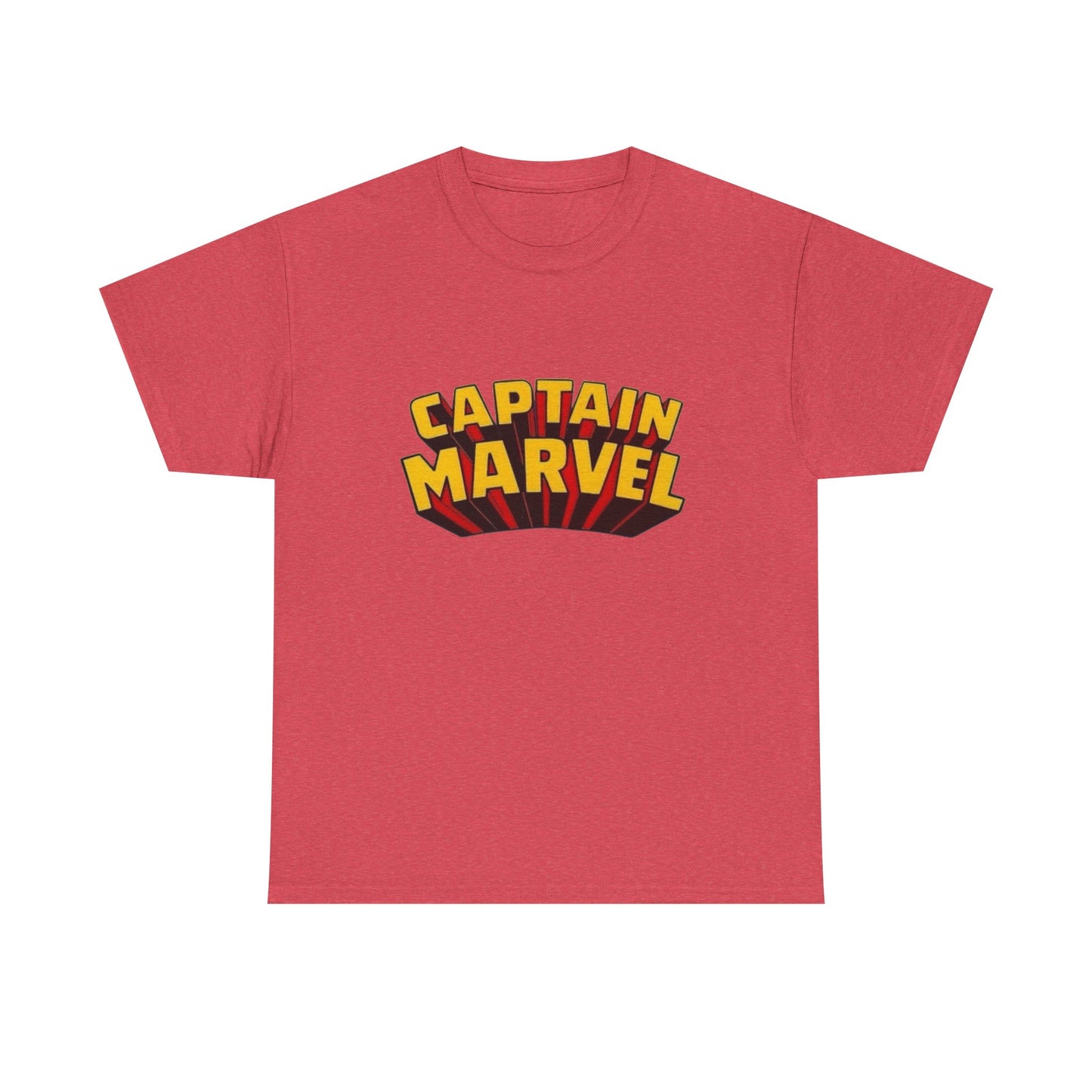 Captain Marvel Graphic T Shirt NEW Unisex Heavy Cotton Tee