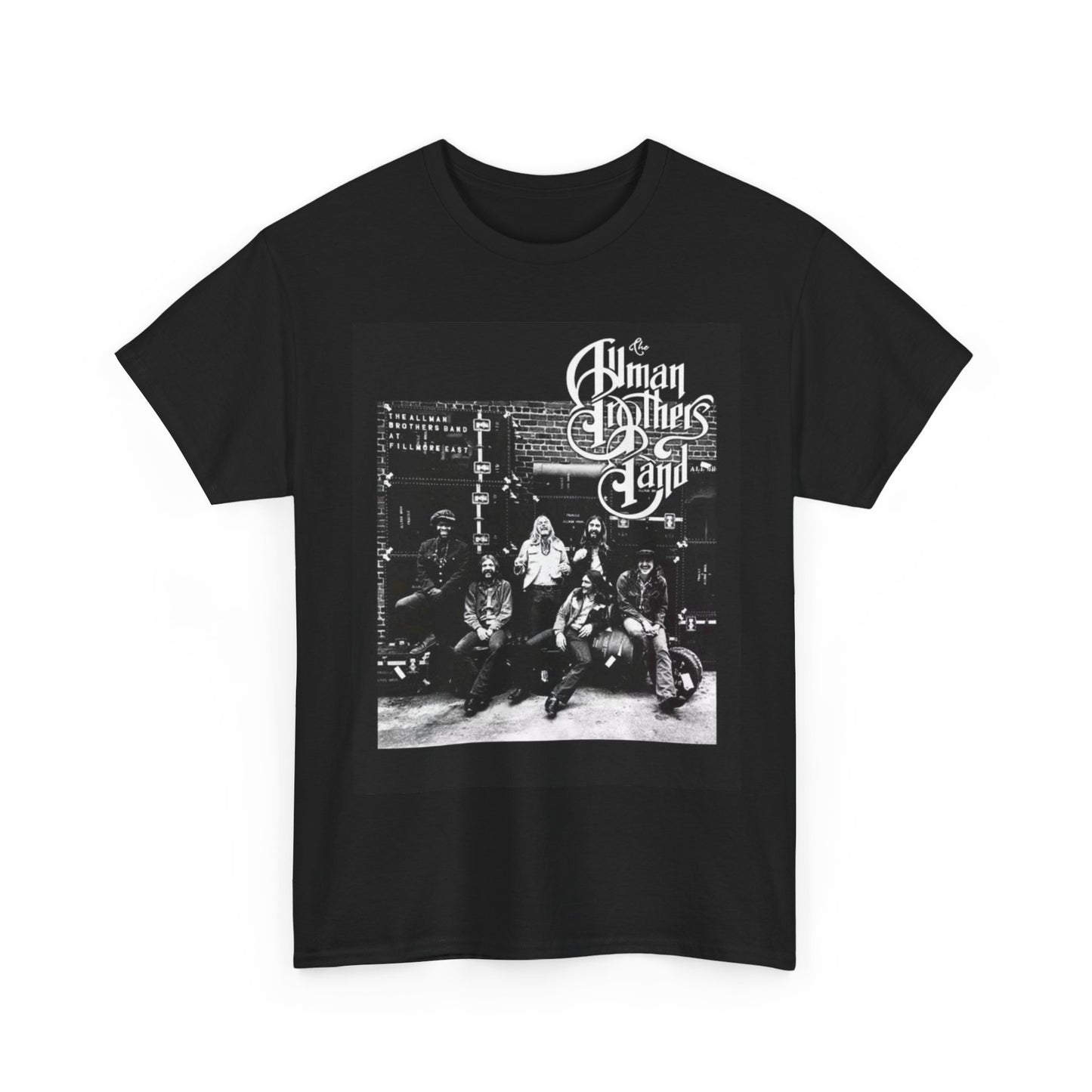 The Allman Brothers Tshirt Vintage country rock retro Unisex Heavy Cotton Tee
