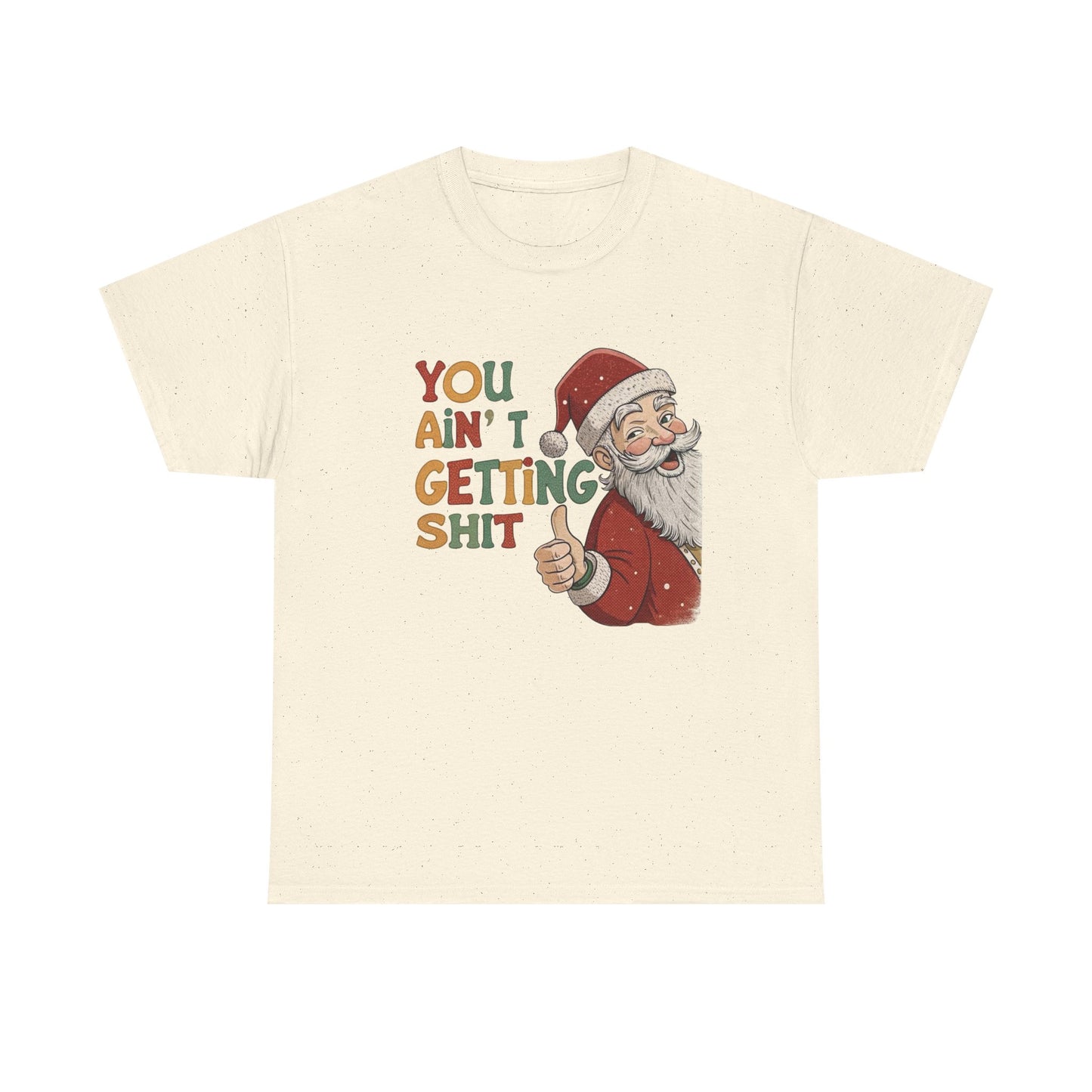 Funny Santa Christmas Graphic T Shirt ADULT NEW