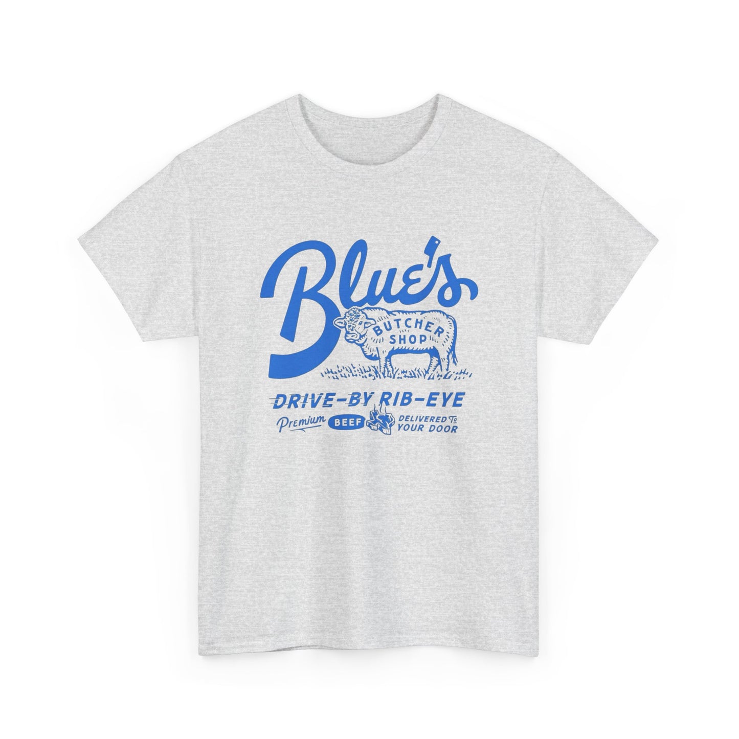 Vintage Butcher Shop Beef Graphic T Shirt NEW ADULT TEE Cotton