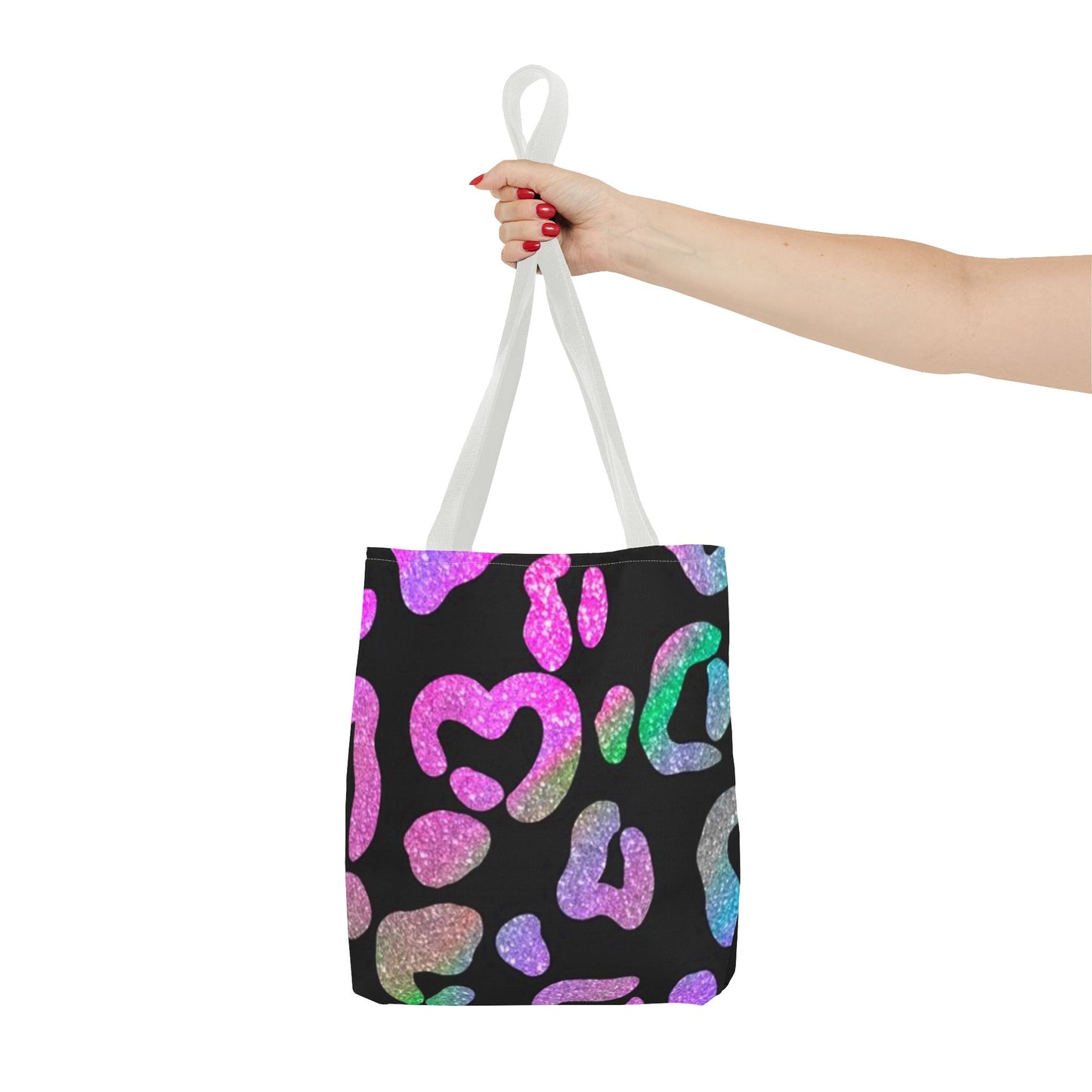 Glitter Cheetah All Over Print BRAND NEW Purse, Pocketbook,Travel Tote Bag