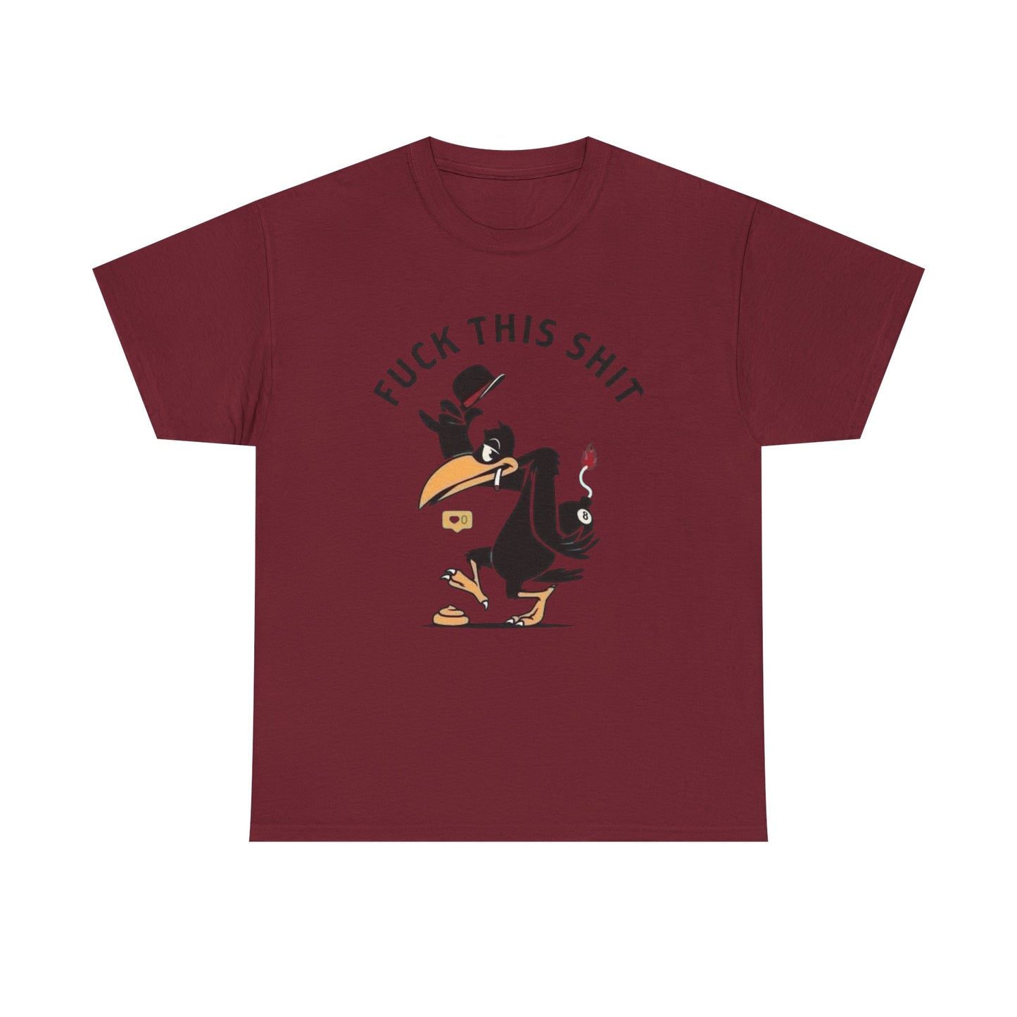 F This Funny Graphic T Shirt Unisex Heavy Cotton Tee