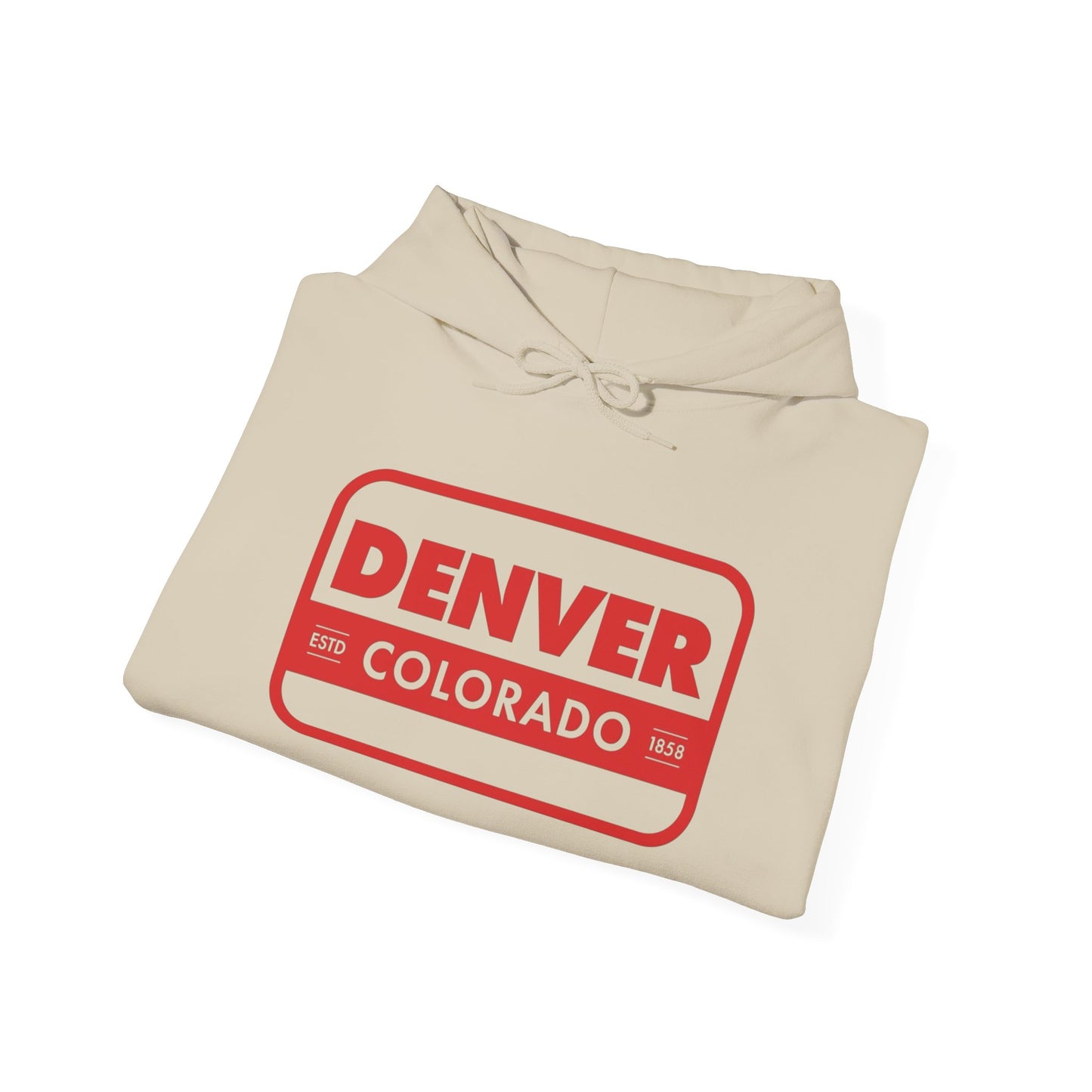 Denver Colorado Graphic Hoodie Unisex Heavy Blend™ Hooded Sweatshirt