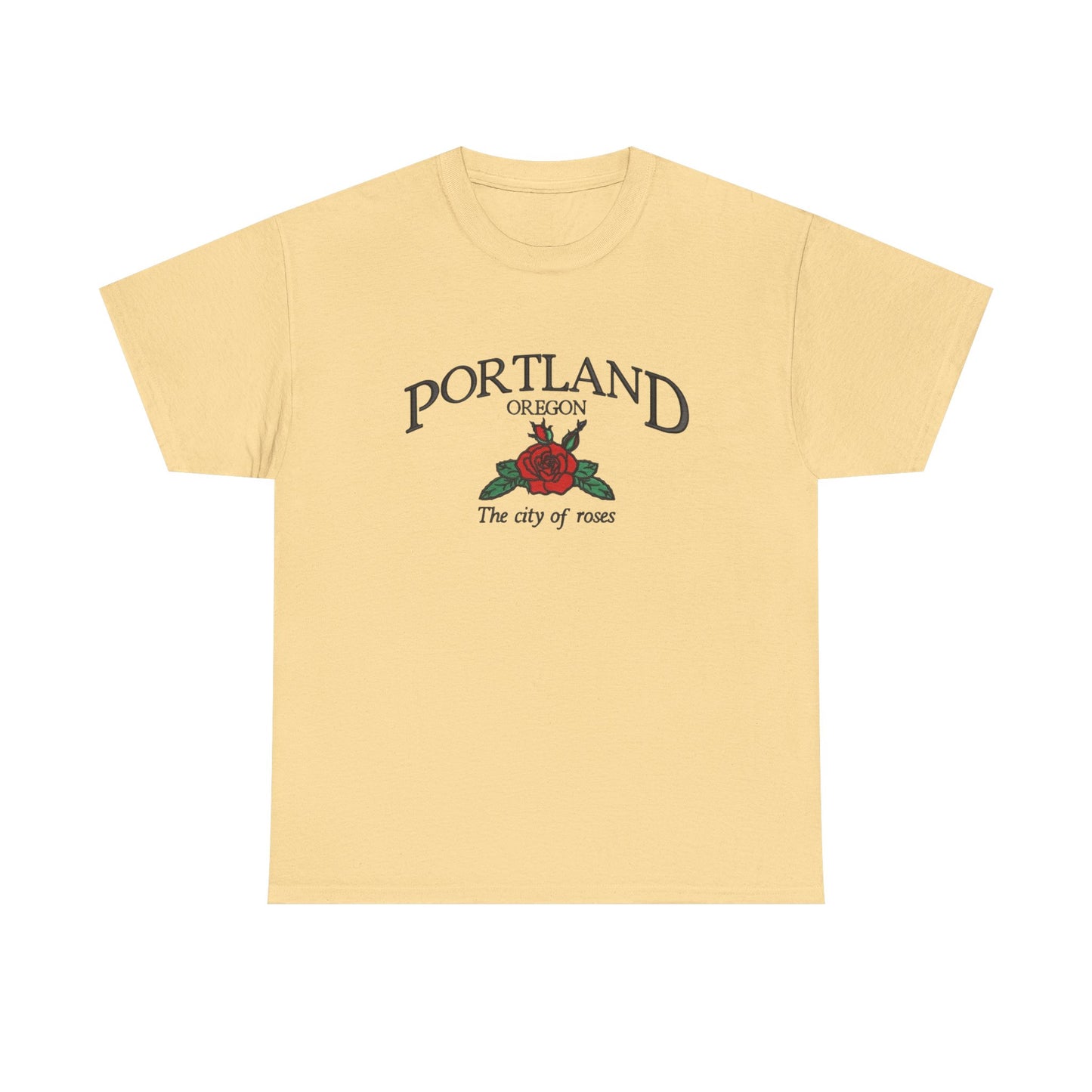 Portland Oregon Graphic T Shirt NEW Unisex Heavy Cotton Tee