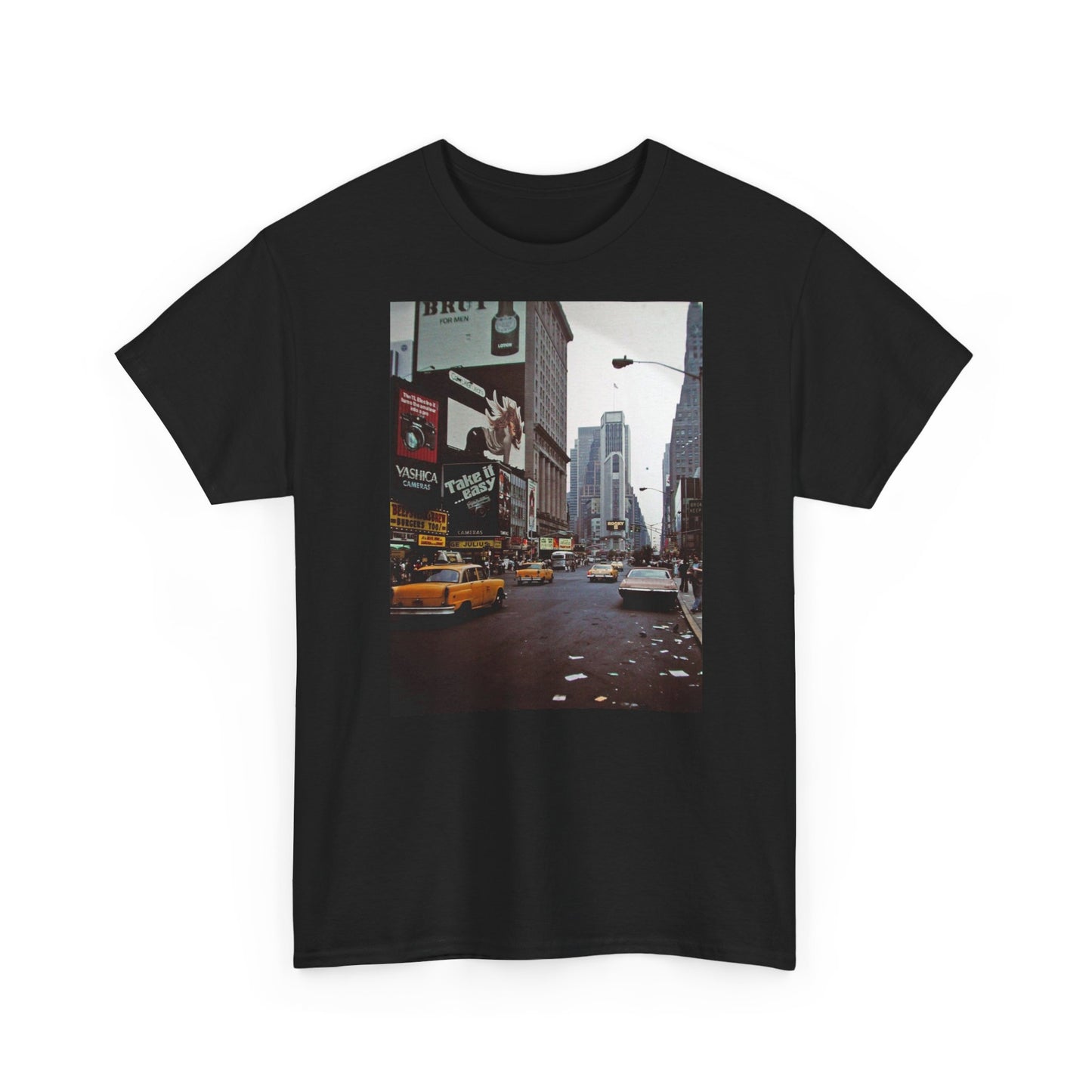 New York retro vintage supreme style Heavy Cotton Tee