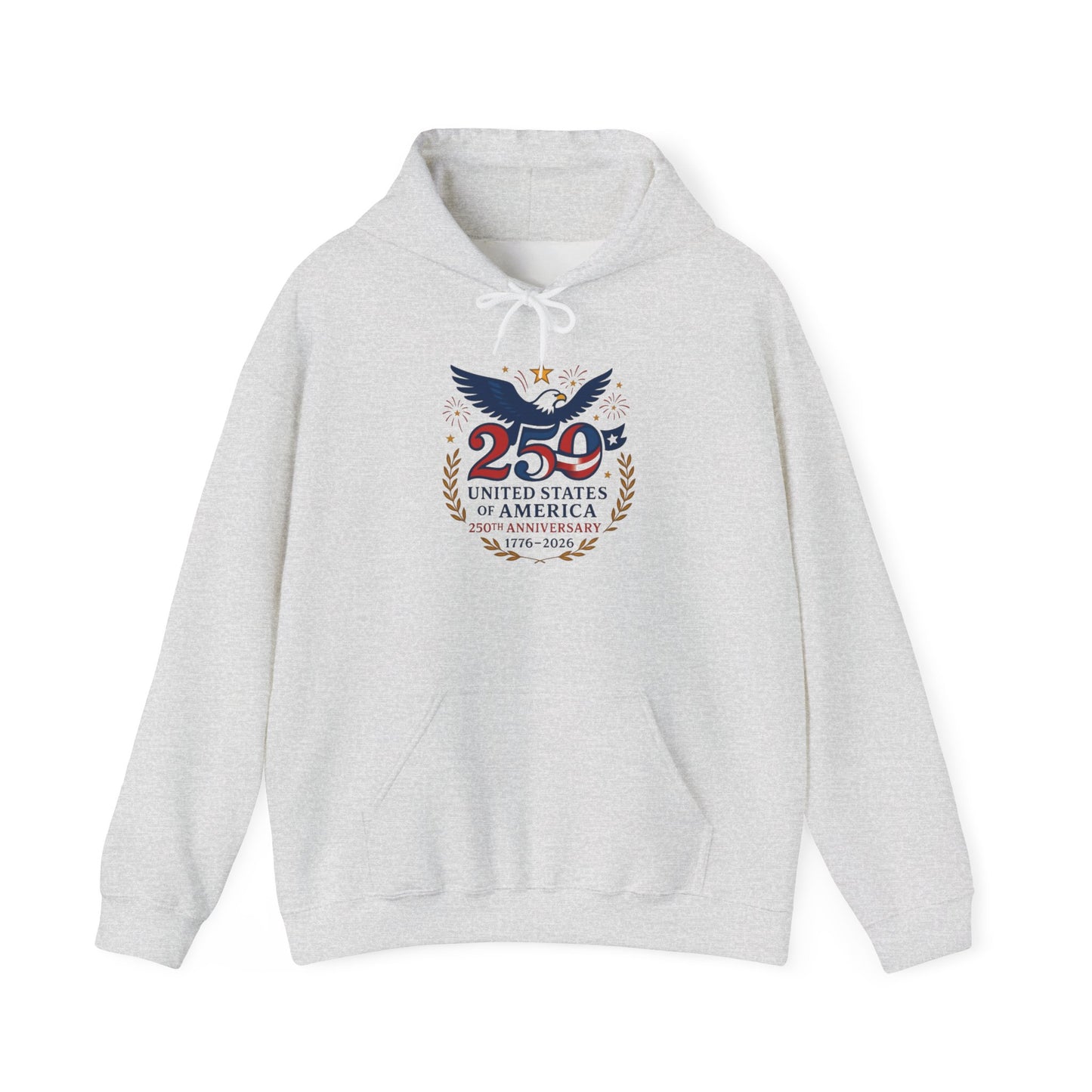 USA 250 Anniversary  Graphic Hoodie Heavy Blend™ NEW Sweatshirt
