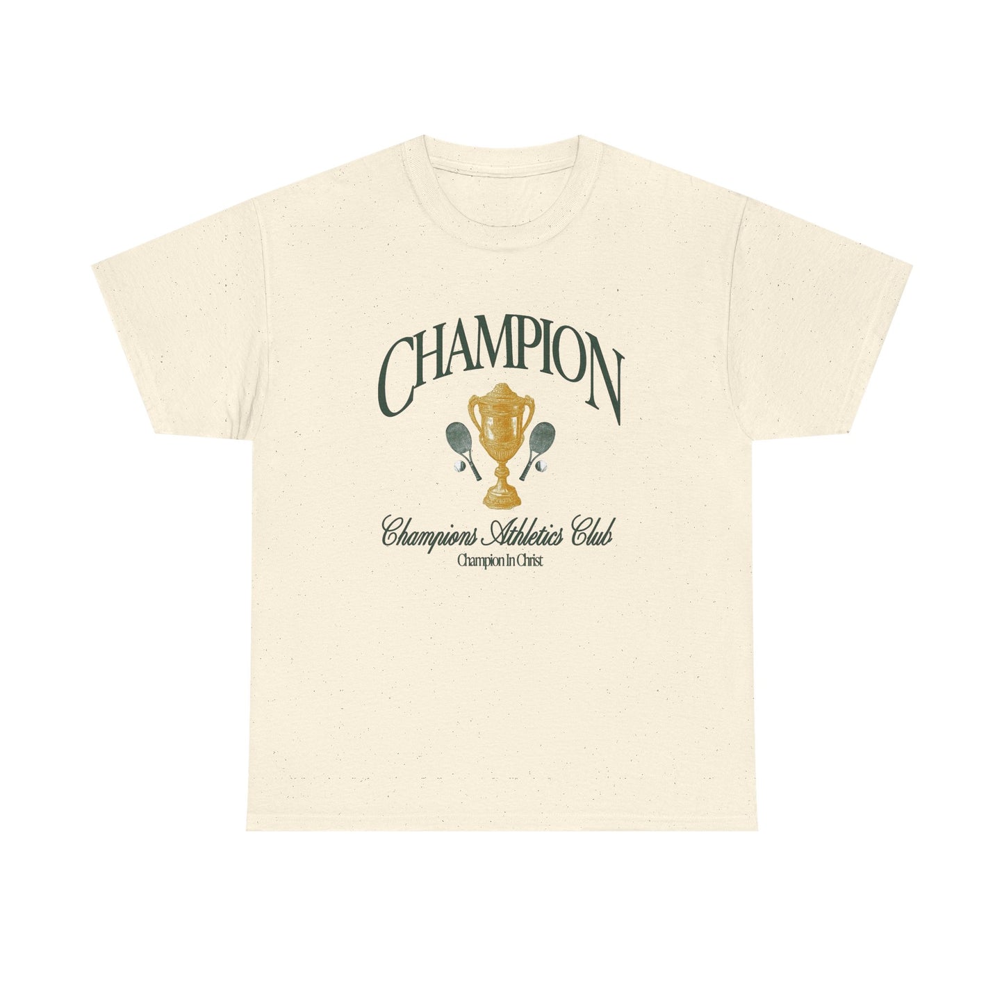 Champions In Christ Graphic T Shirt Unisex Heavy Cotton Tee