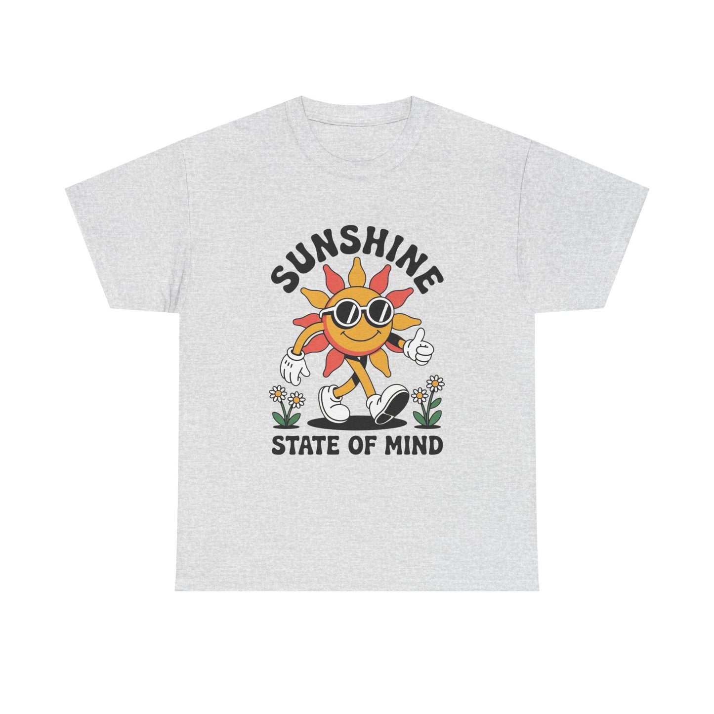 Sunshine State Of Mind Graphic T Shirt NEW ADULT TEE VINTAGE
