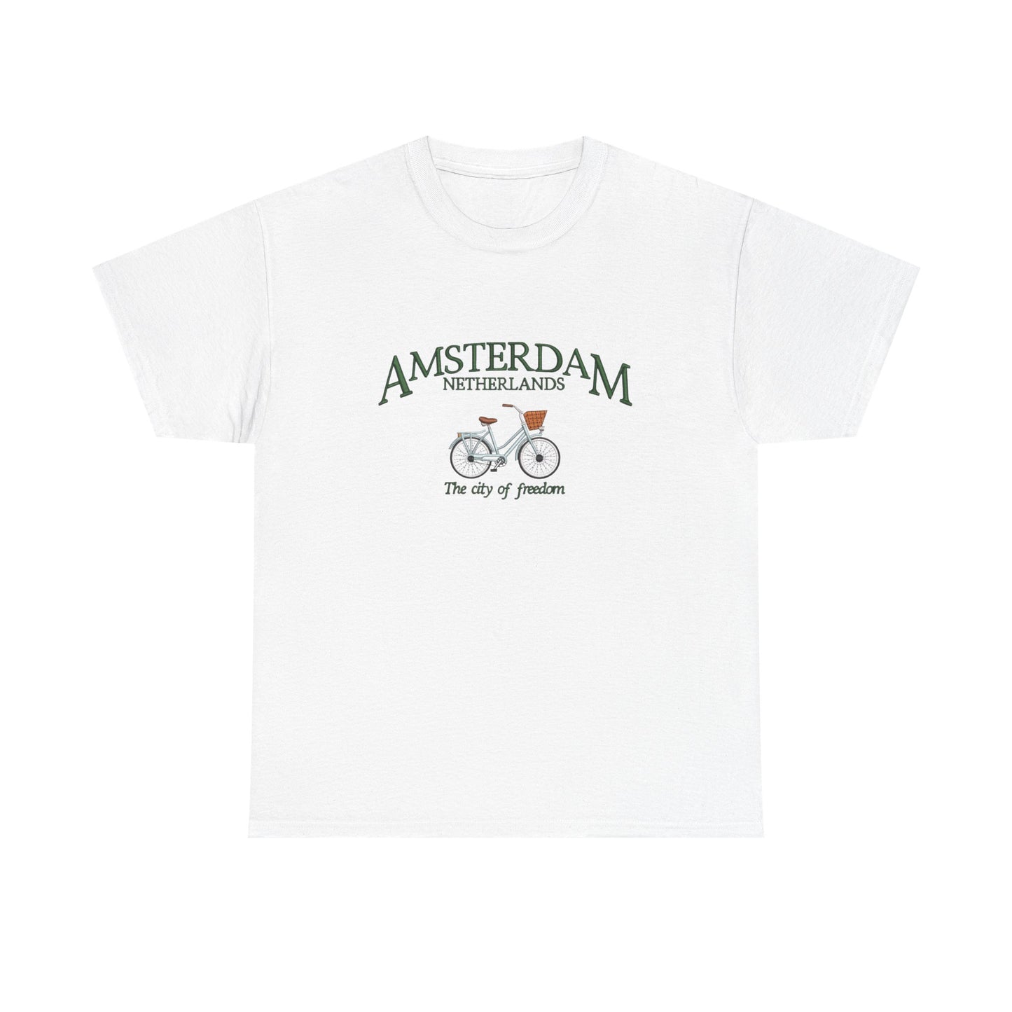 Amsterdam Netherlands Graphic T Shirt NEW Unisex Heavy Cotton Tee