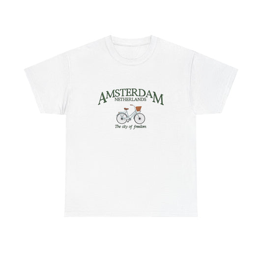 Amsterdam Netherlands Graphic T Shirt NEW Unisex Heavy Cotton Tee