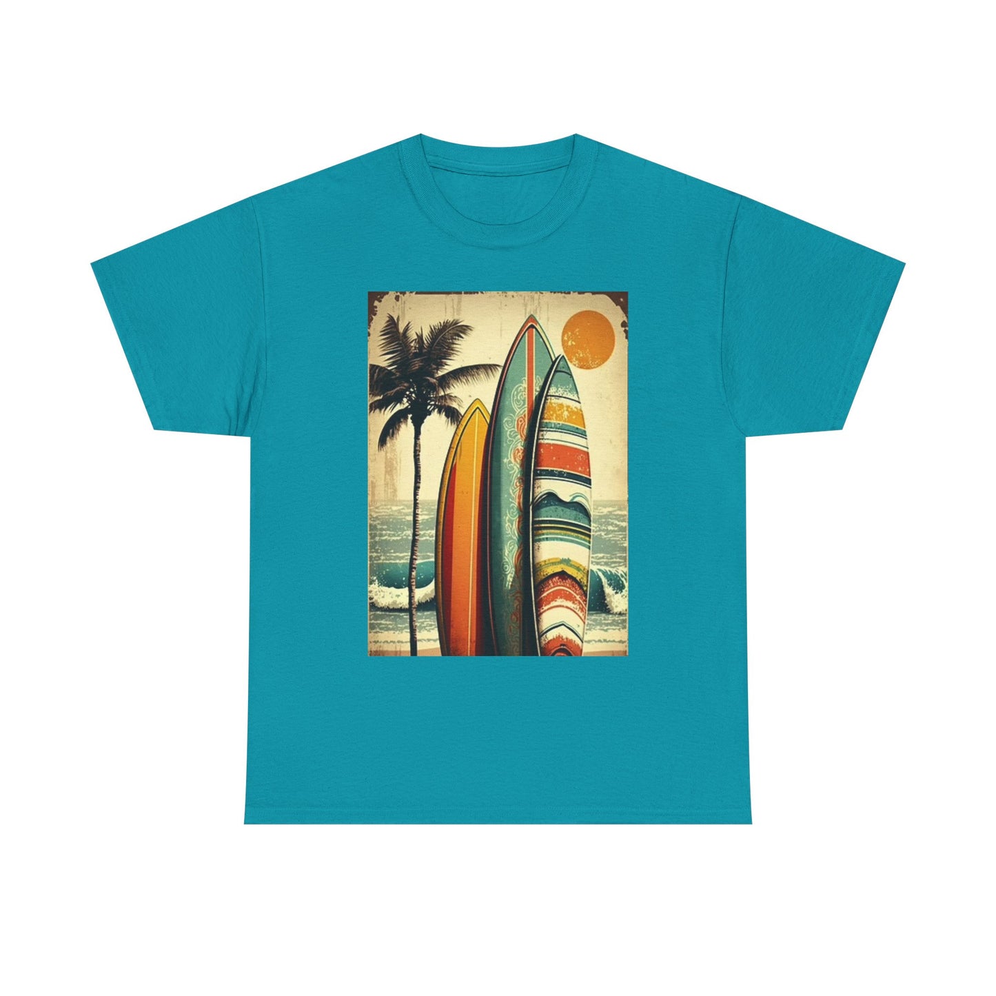Hawaiian Surfing T Shirt BRAND NEW Apparel Unisex Graphic Tee USA
