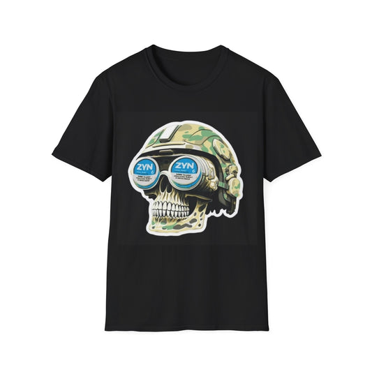 ZYN shirt pouch American Camo zyn pouch tucker trump vintage Softstyle T-Shirt