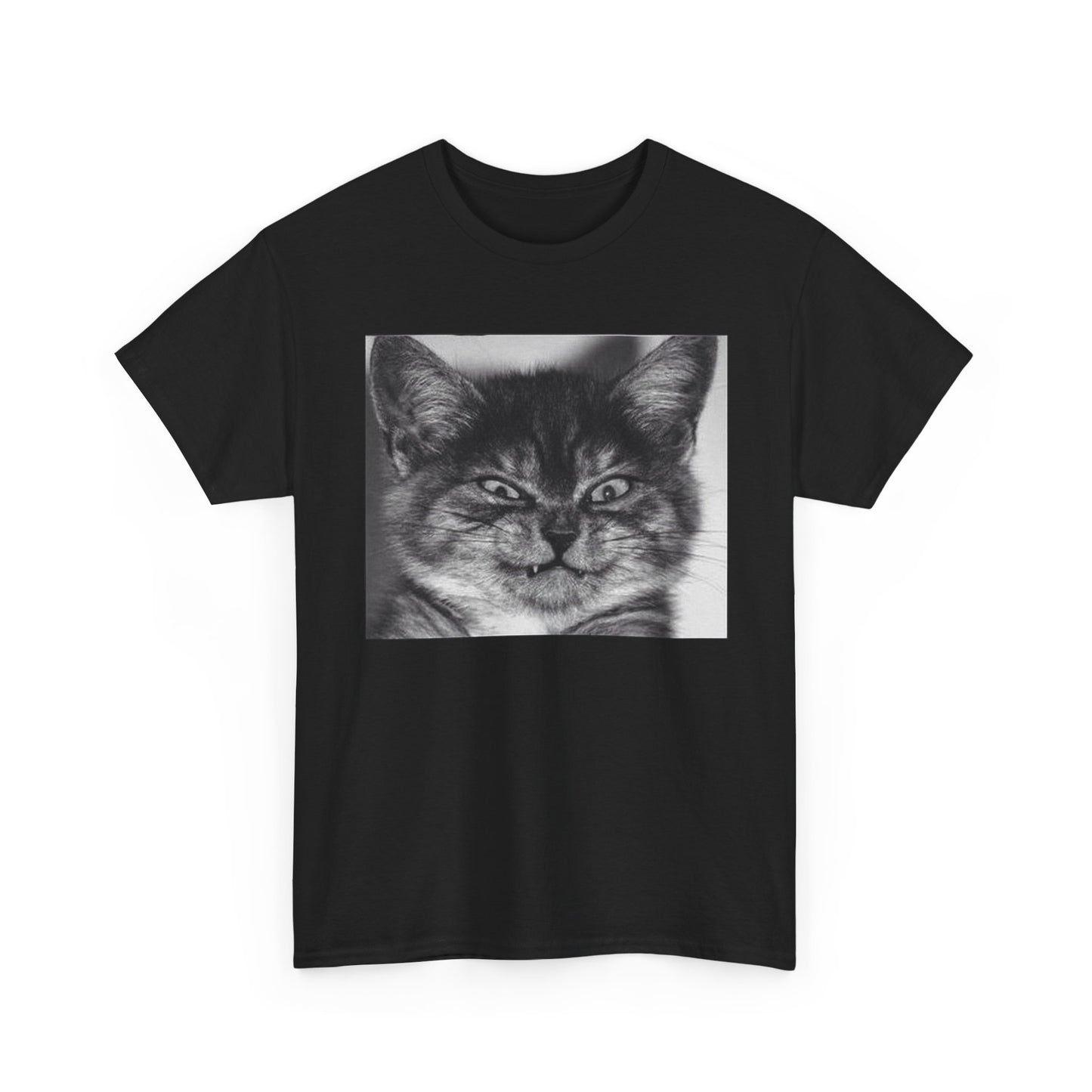 Funny Cat Face Graphic T Shirt Unisex BRAND NEW Cotton Tee