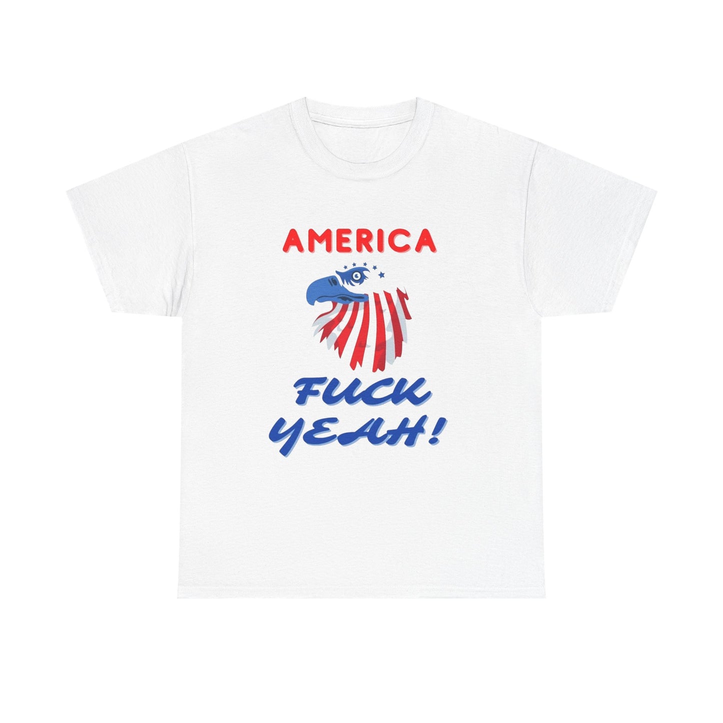 America Hell Yeah Graphic T Shirt Unisex Heavy Cotton Tee
