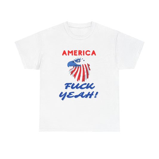 America Hell Yeah Graphic T Shirt Unisex Heavy Cotton Tee
