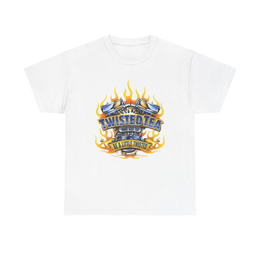 Twisted Tea Hard Graphic T Shirt Unisex Heavy Cotton Tee NEW