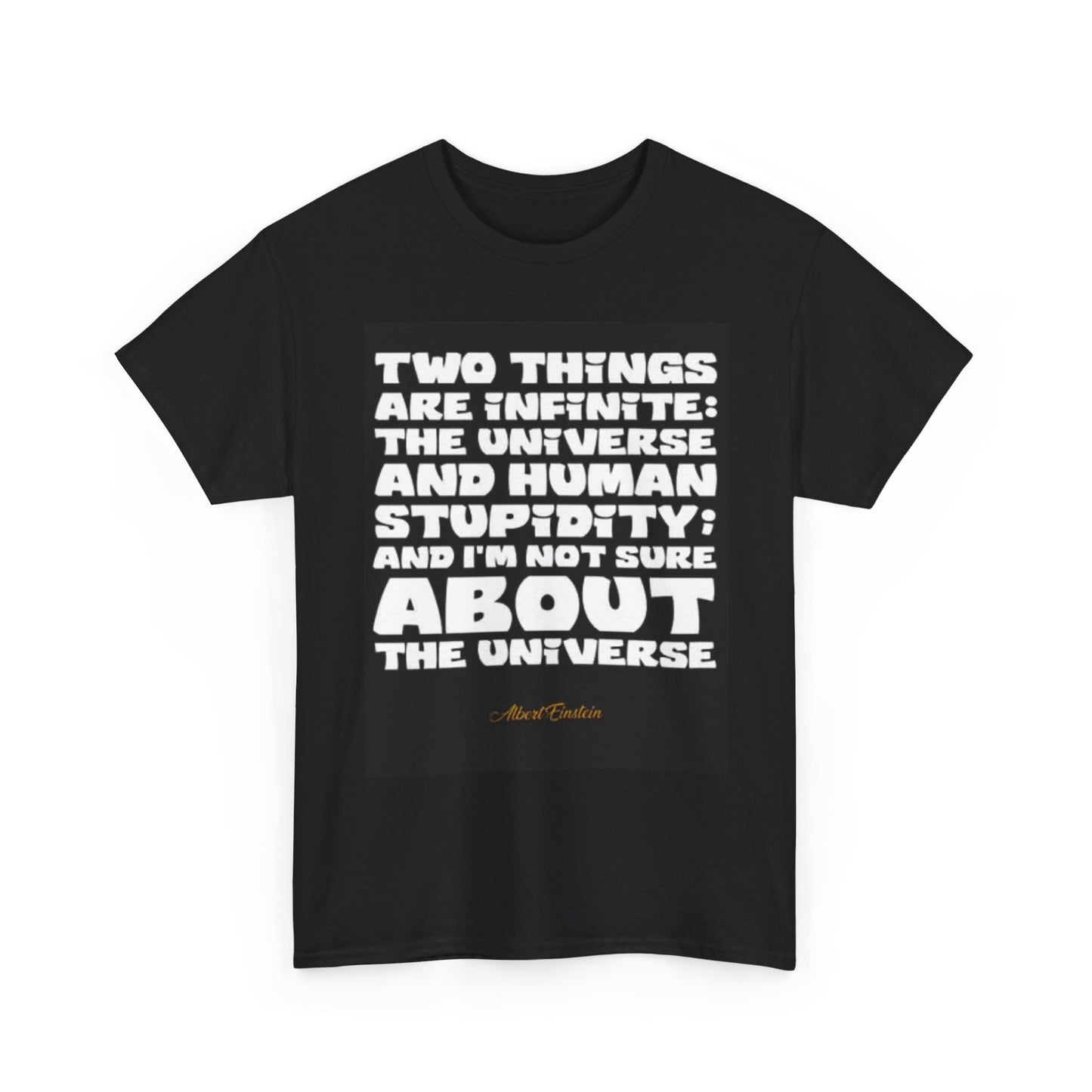 Albert Einstein Funny Graphic T Shirt Jokes Hilarious Unisex Heavy Cotton Tee