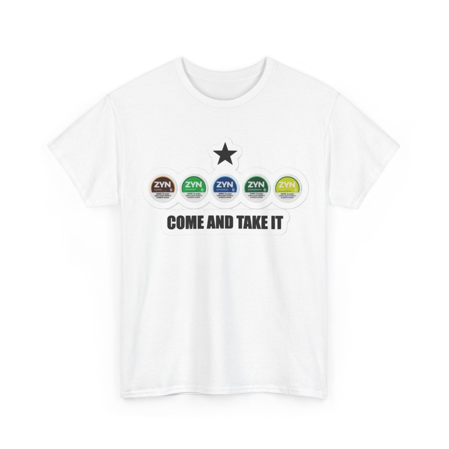 ZYN T Shirt Pouch's Tucker Carlson Gillis Funny Gift Unisex Heavy Cotton Tee