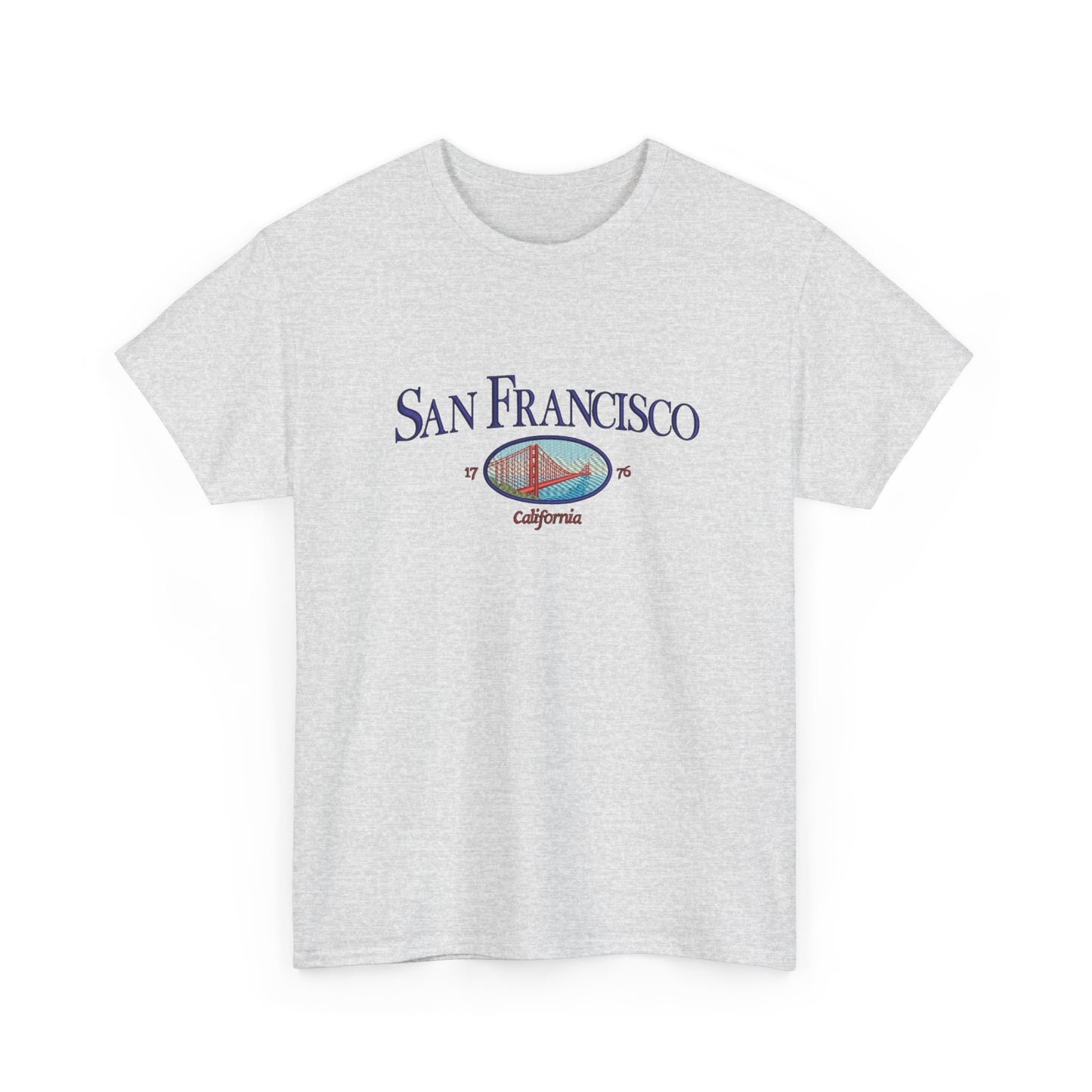 San Francisco California Retro Graphic T Shirt NEW Unisex Heavy Cotton Tee