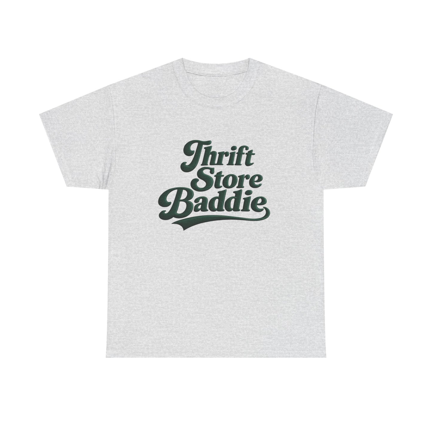 Thrift Store Baddie Graphic T Shirt New Adult Unisex Heavy Cotton Tee