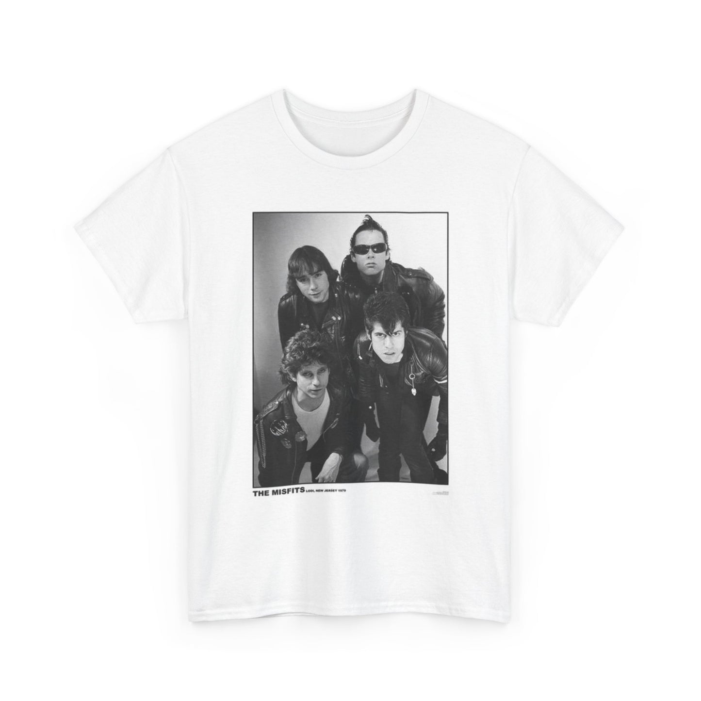 The Misfits Graphic T Shirt Vintage Poster Unisex Heavy Cotton Tee