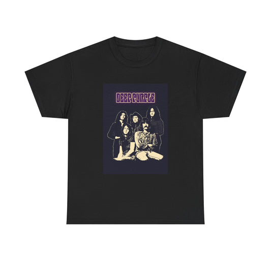 Deep purple T-shirt dazed and confused vintage rock Unisex Heavy Cotton Tee