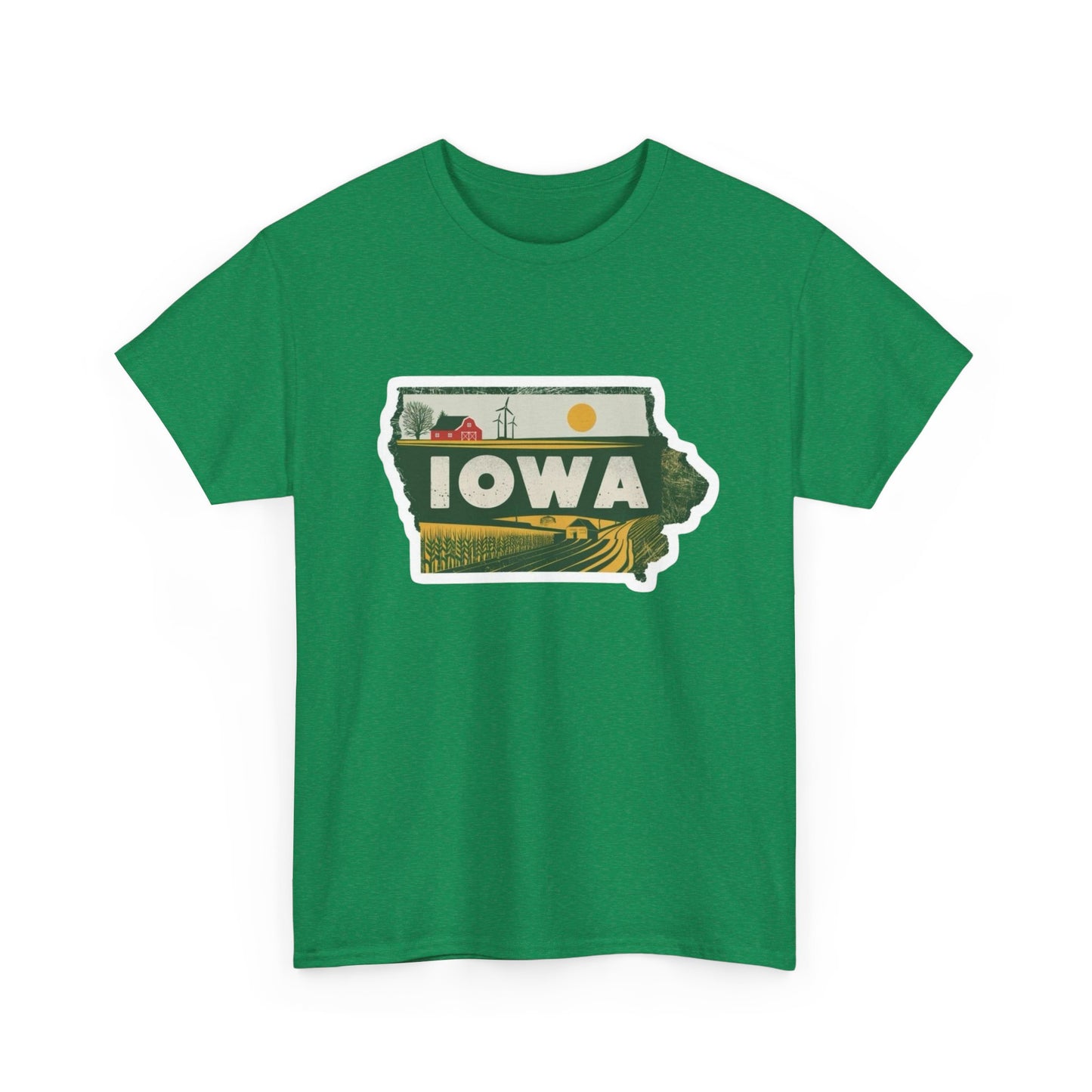Iowa Farming Graphic T Shirt NEW Adult Tee