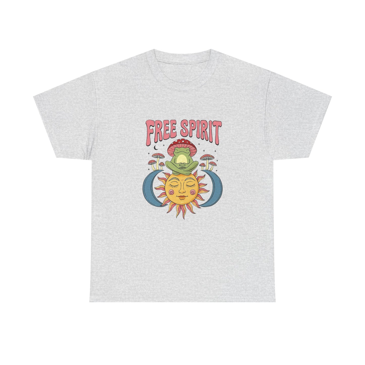 Free Spirit Graphic T-Shirt Men's Women's Heavy Cotton Tee NEW GIFT
