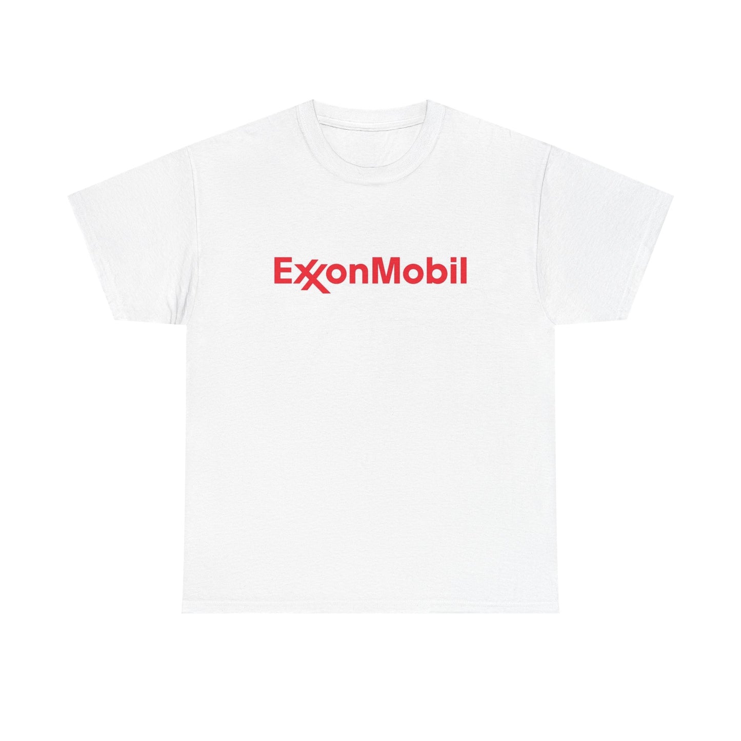 Exxon Mobil Gas Graphic T Shirt Vintage Unisex Heavy Cotton Tee
