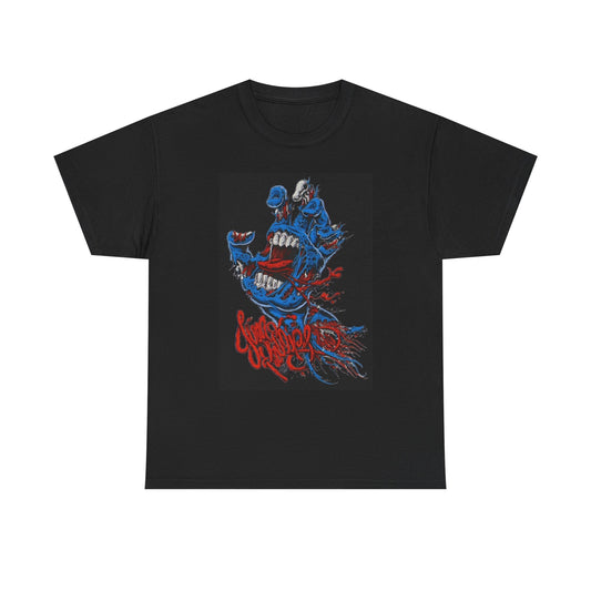 Skateboarding Graphic Dunks T Shirt Retro Cali LA ART Unisex Heavy Cotton Tee