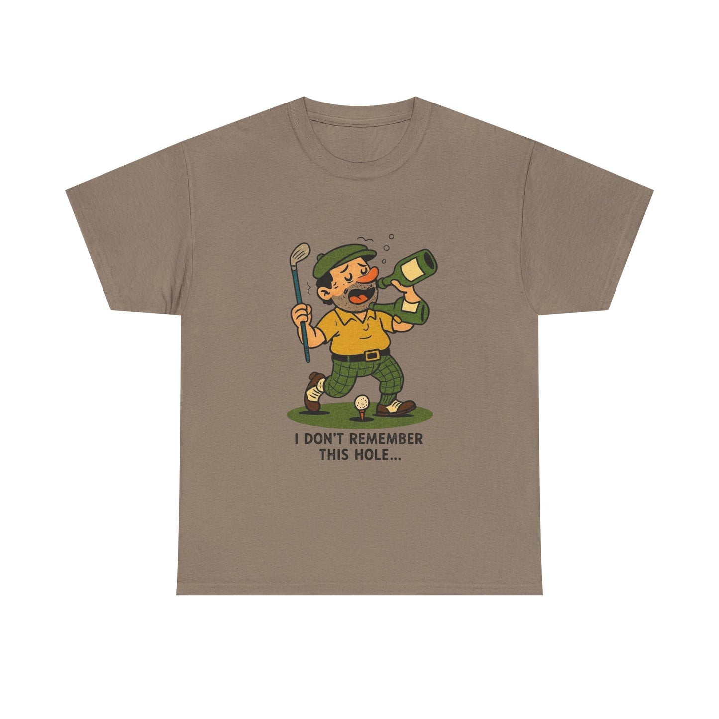 Funny Golfing Drunk Graphic T Shirt ADULT NEW
