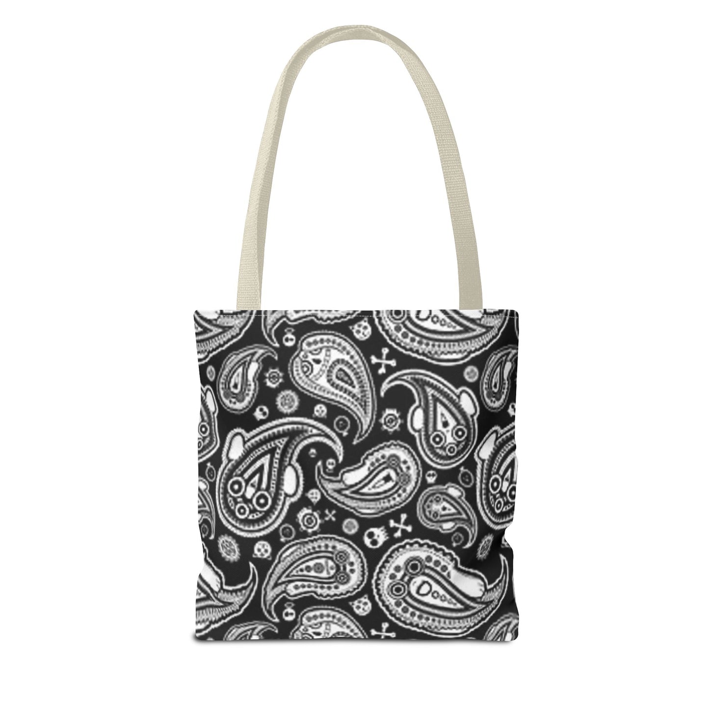Black Paisley Multi Color BRAND NEW MODERN Tote Bag (AOP)