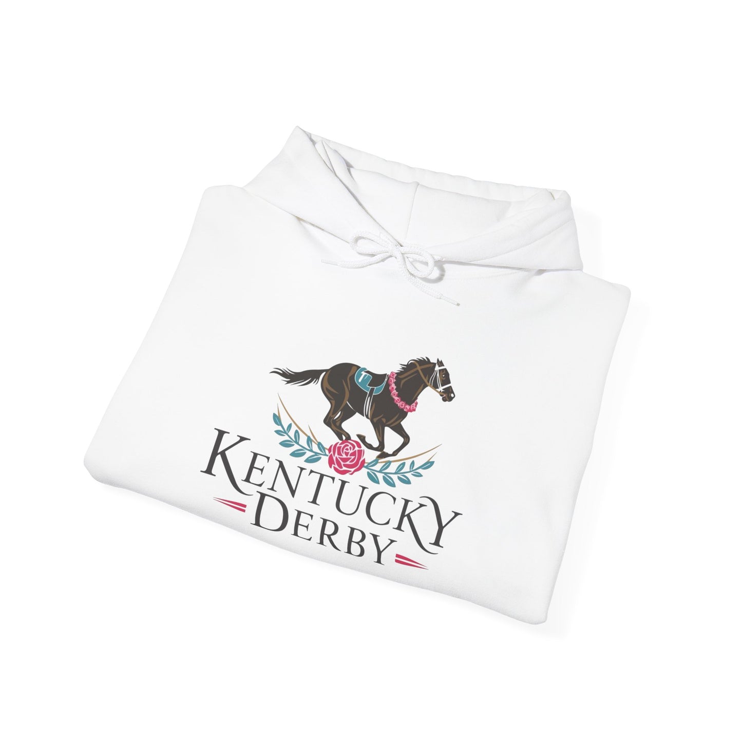 Kentucky Derby Graphic Hoodie Unisex Heavy Blend™ Hooded Sweatshirt