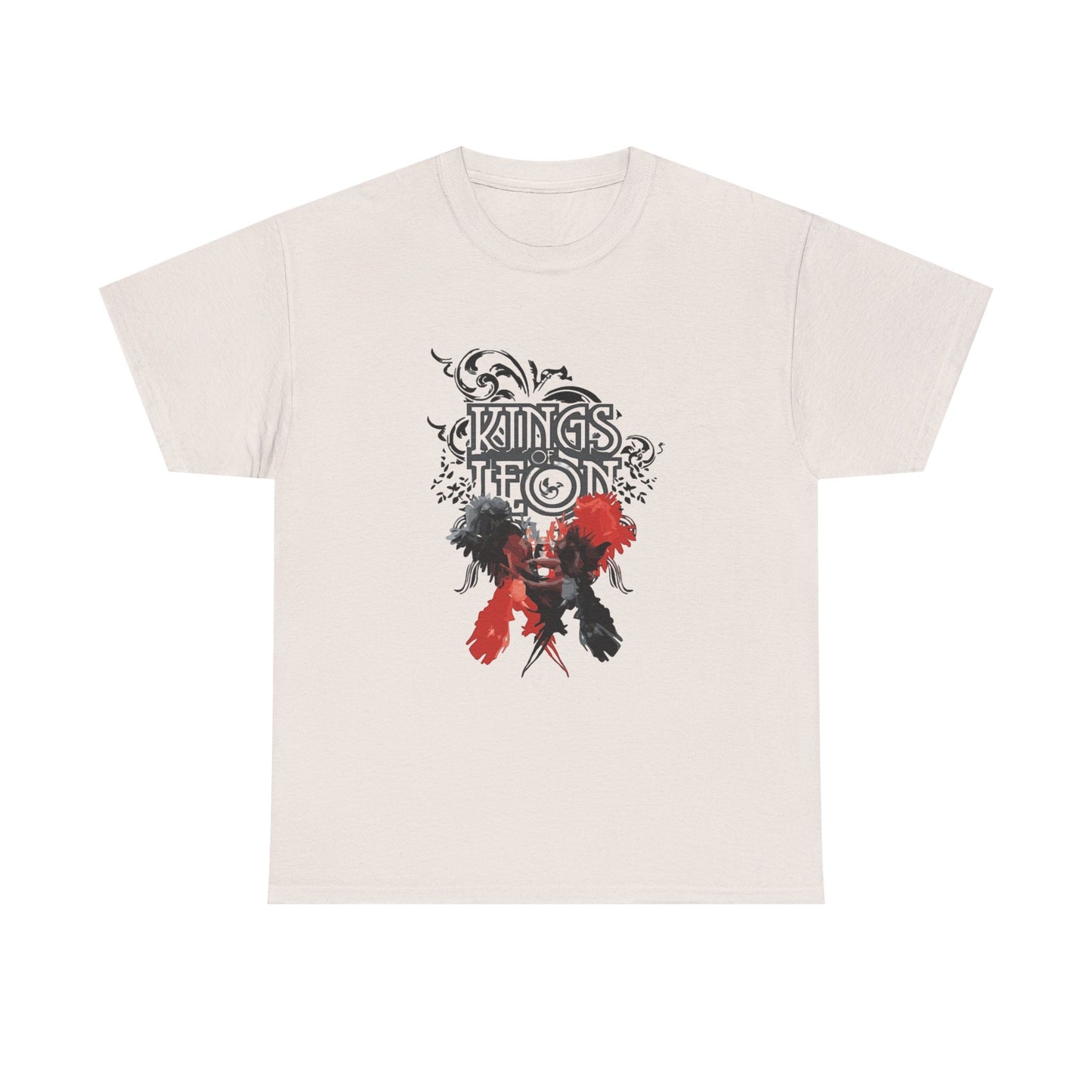 Kings Of Leon Shirt Retro Rock Merch Band Retro Vintage Unisex Heavy Cotton Tee