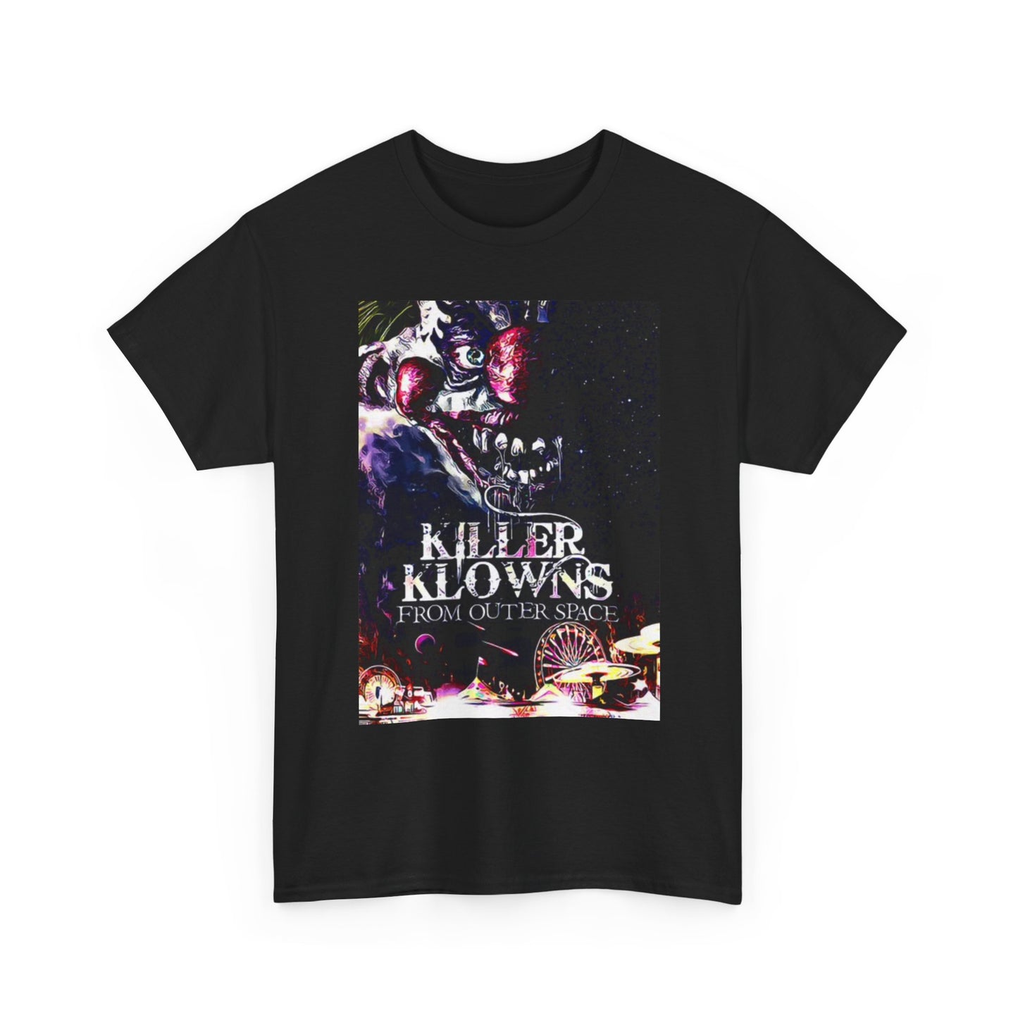 Killer Clowns From Outer Space T Shirt BRAND NEW Apparel Unisex Heavy Cotton