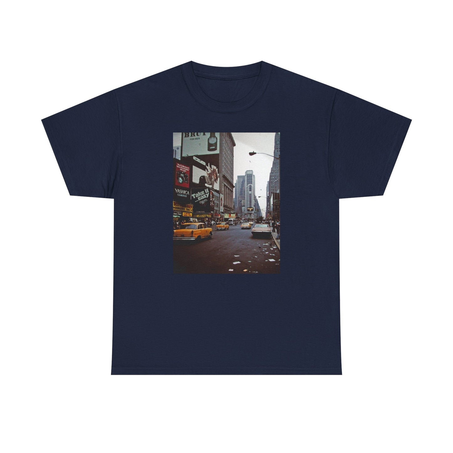 New York retro vintage supreme style Heavy Cotton Tee