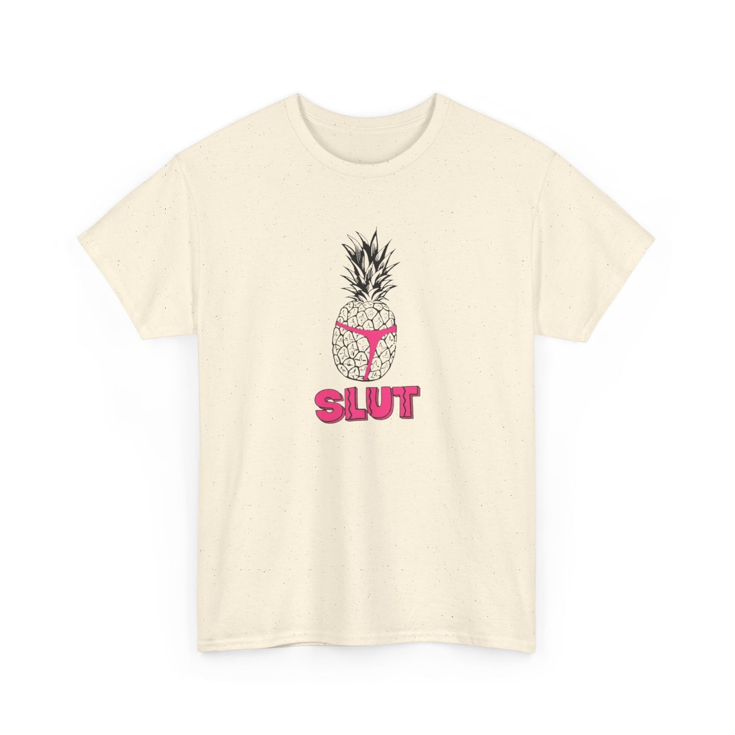 Pineapple Slut Beach T Shirt Graphic Unisex Heavy Cotton Tee NEW GIFT