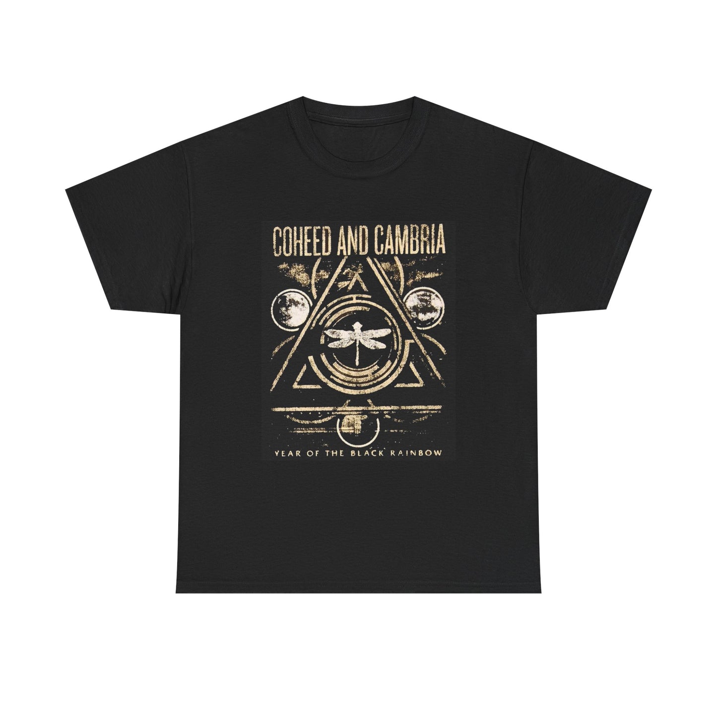 Coheed And Cambria Tshirt Retro Rock Band Merch Unisex Heavy Cotton Tee