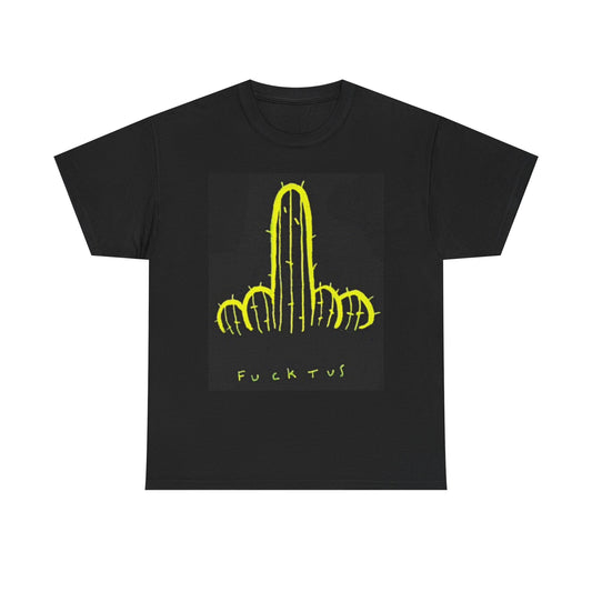 Funny Cactus Graphic T Shirt Jokes Humor Desert Unisex Heavy Cotton Tee