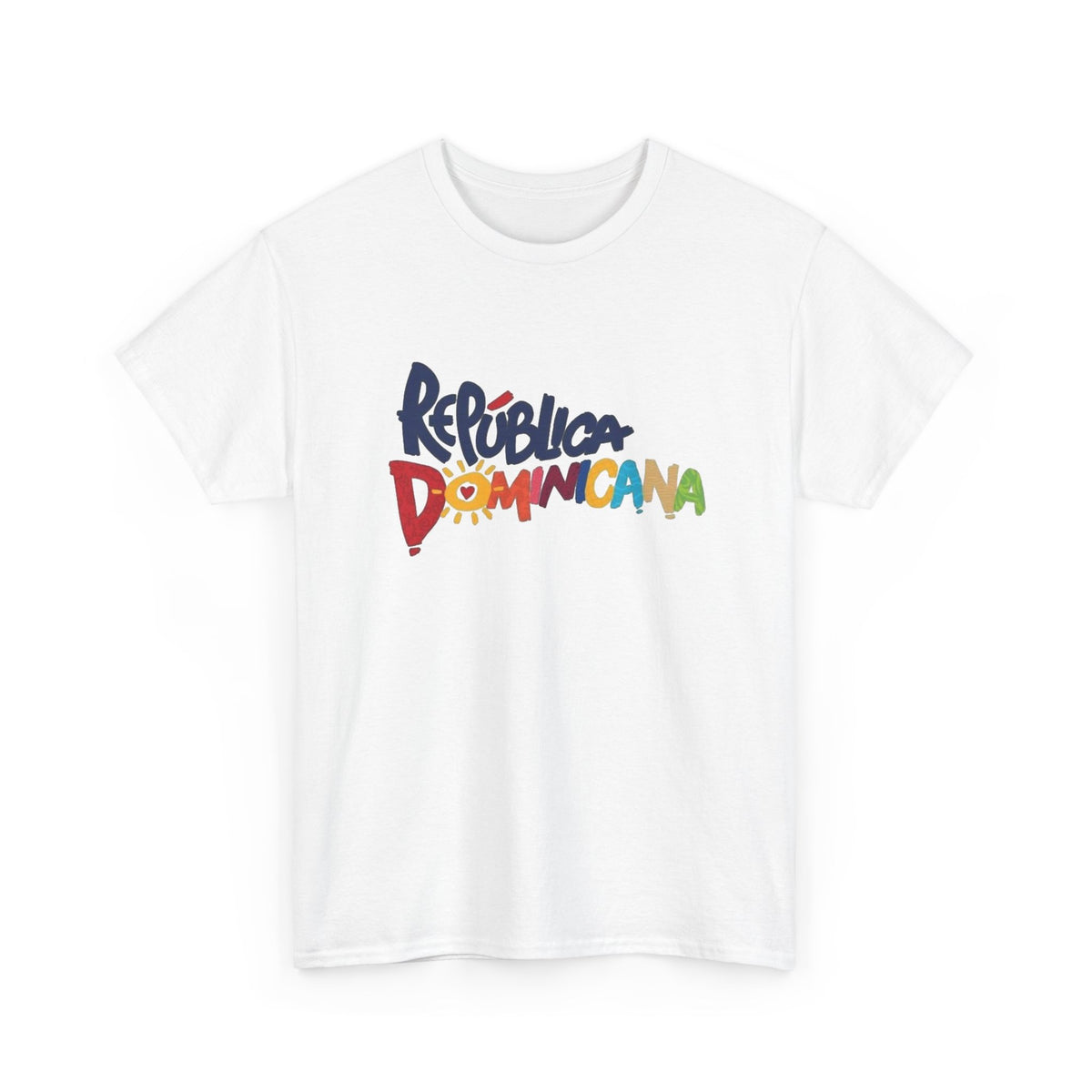 Dominican Republic Graphic T Shirt Men's Retro Heavy Cotton Tee