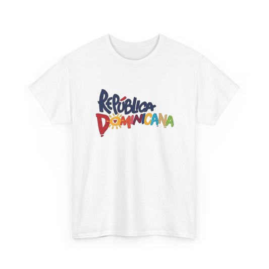 Dominican Republic Graphic T Shirt Men's Retro Heavy Cotton Tee