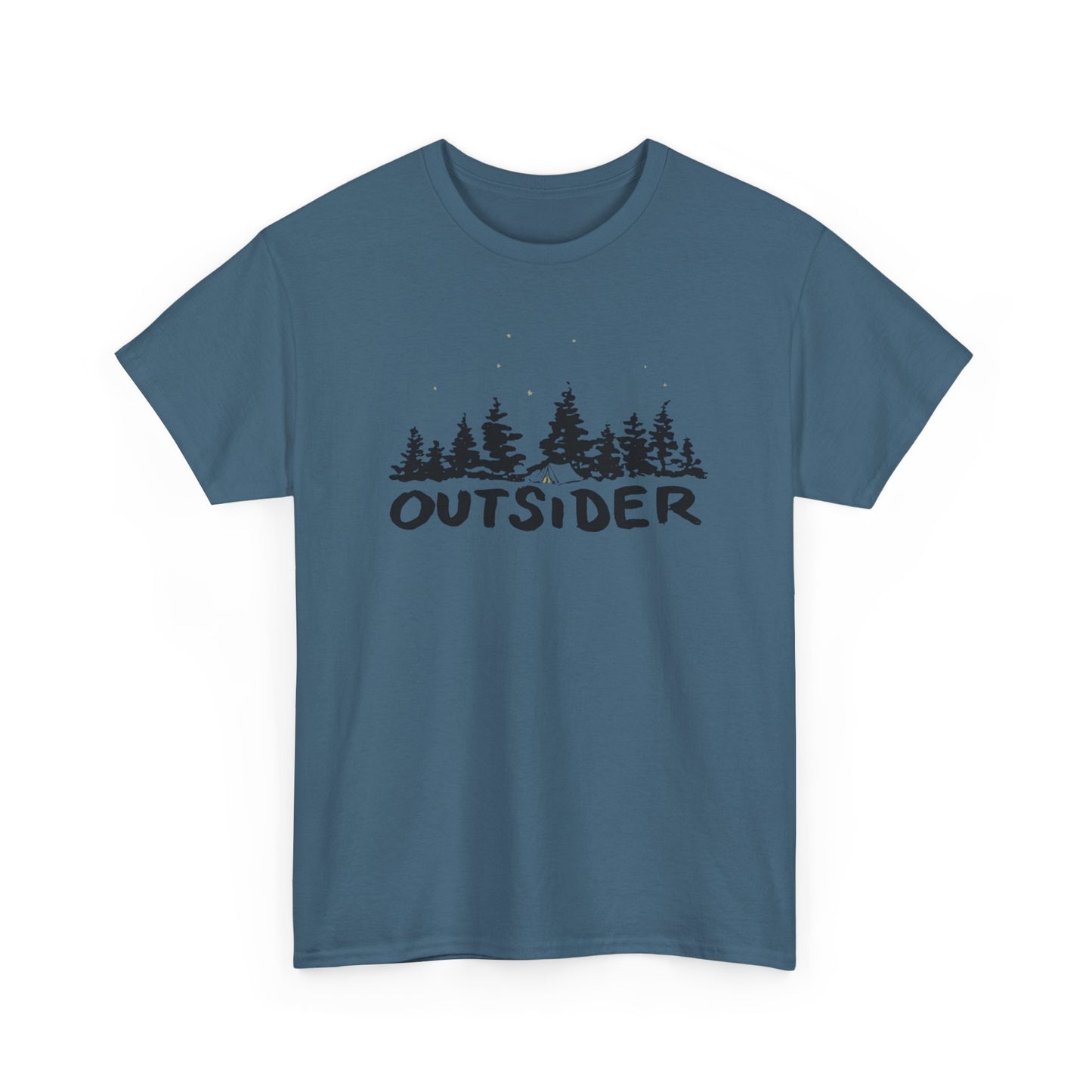 Outsider Camping Graphic T Shirt NEW ADULT