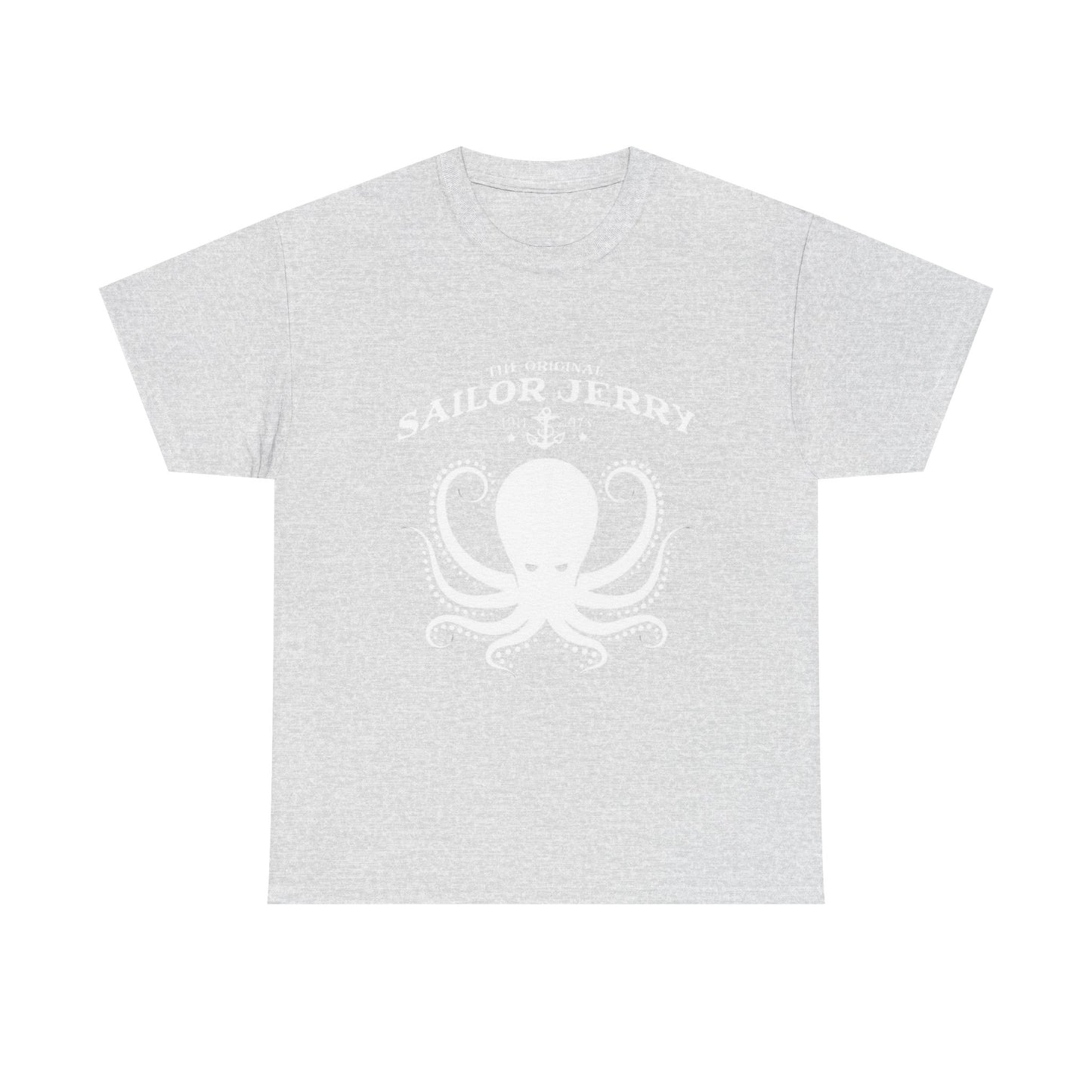 Sailor Jerry T-shirt vintage tattoo navy art retro Hawaii Heavy Cotton Tee