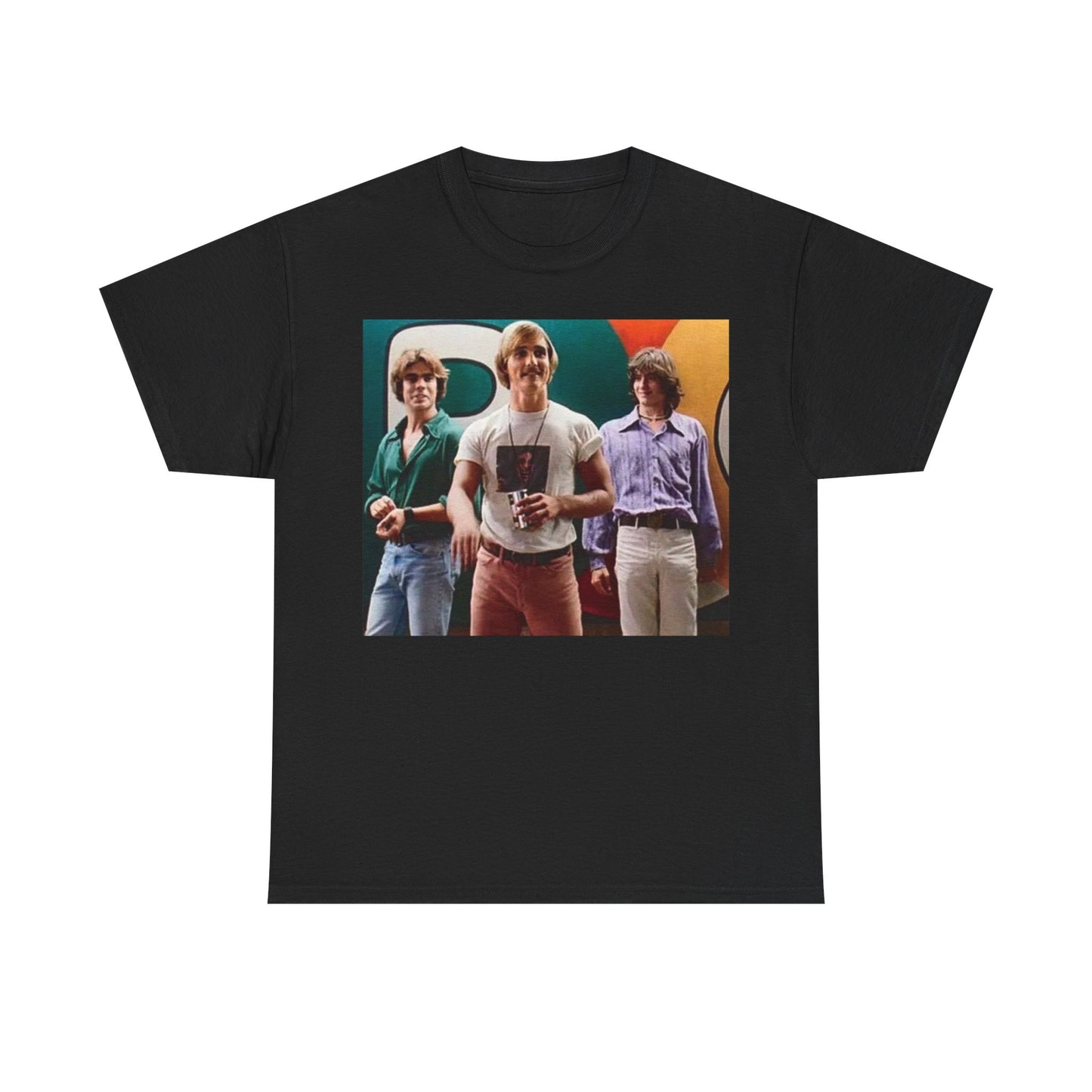 Dazed and Confused Tshirt Vintage Movie Poster Texas Unisex Heavy Cotton