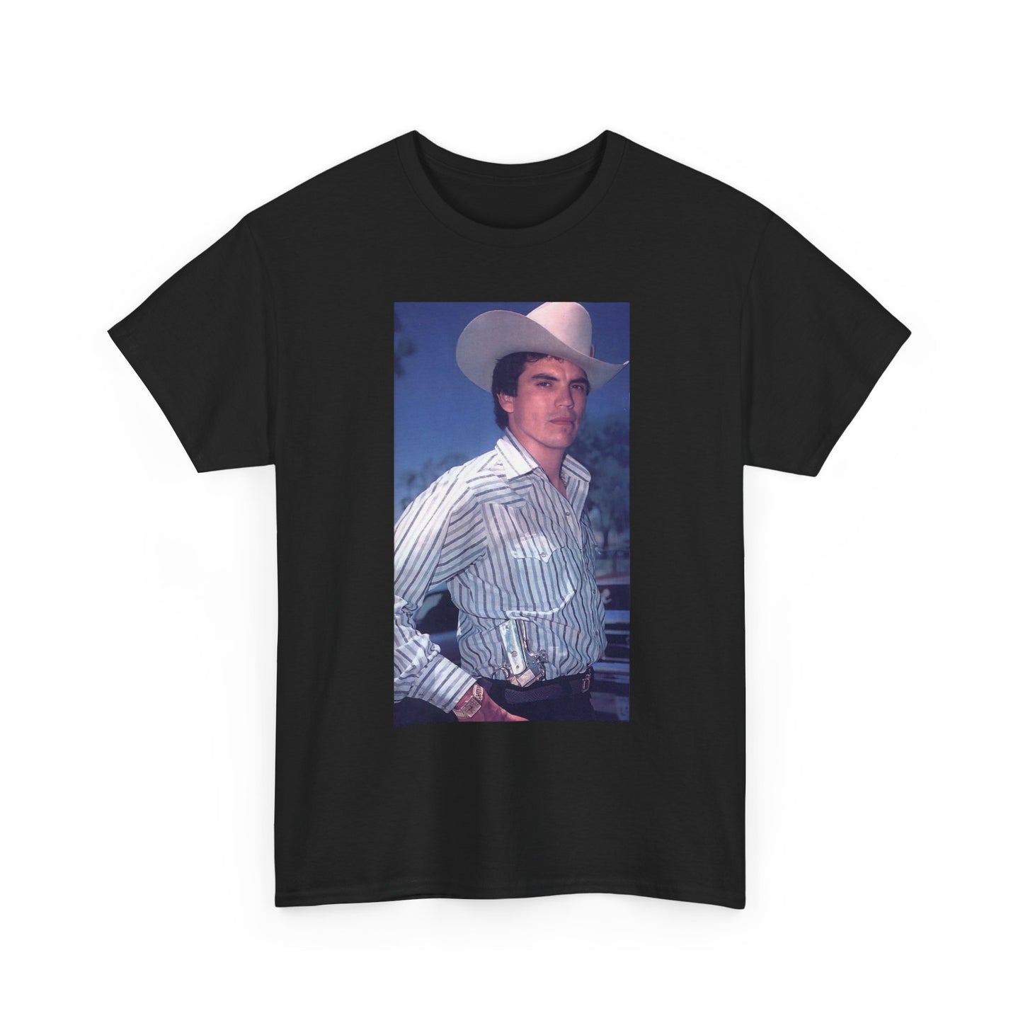 Chalino Sanchez Retro Graphic T Shirt NEW Vintage Unisex Heavy Cotton Tee