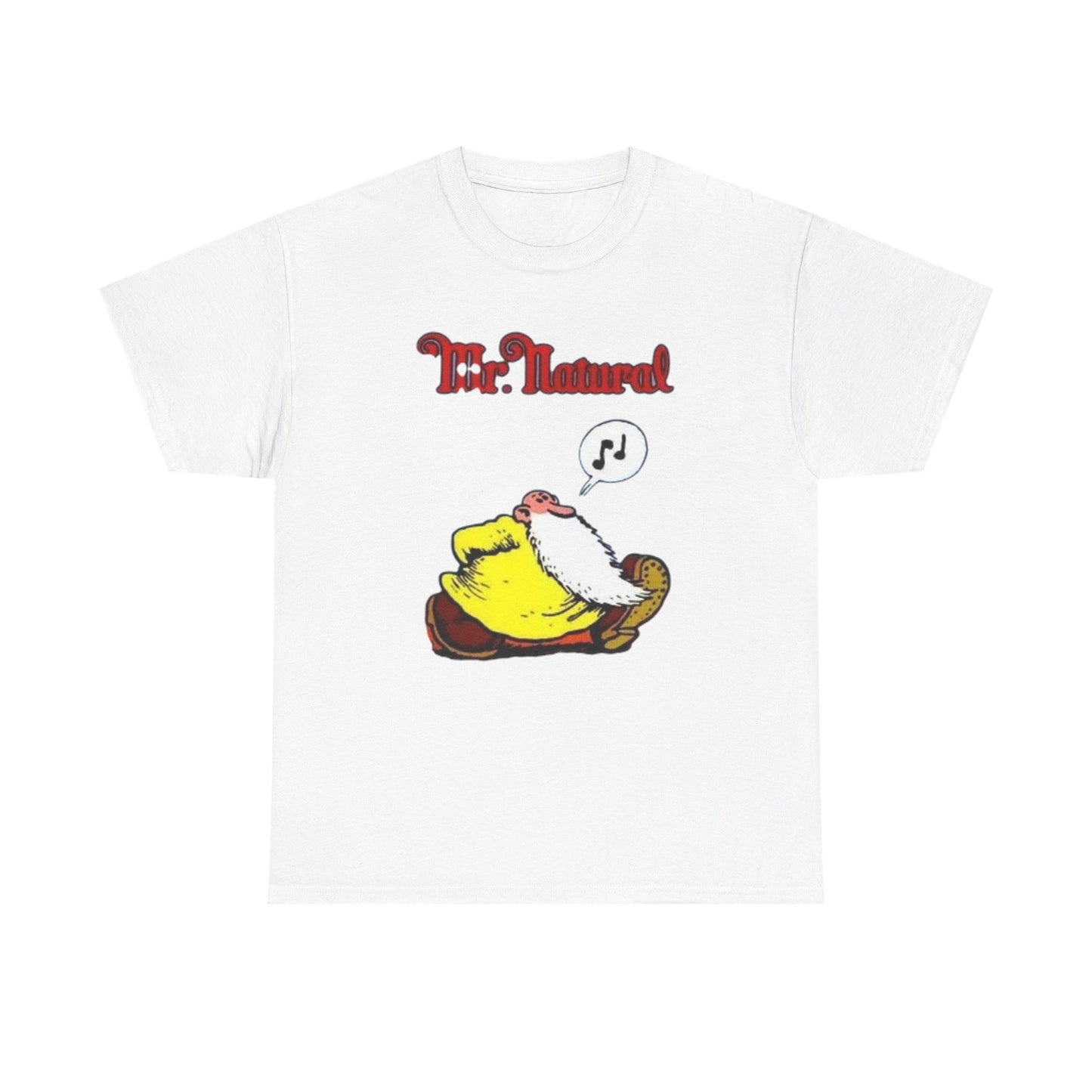 Mr Natural Vintage Graphic T-Shirt Unisex Heavy Cotton Tee