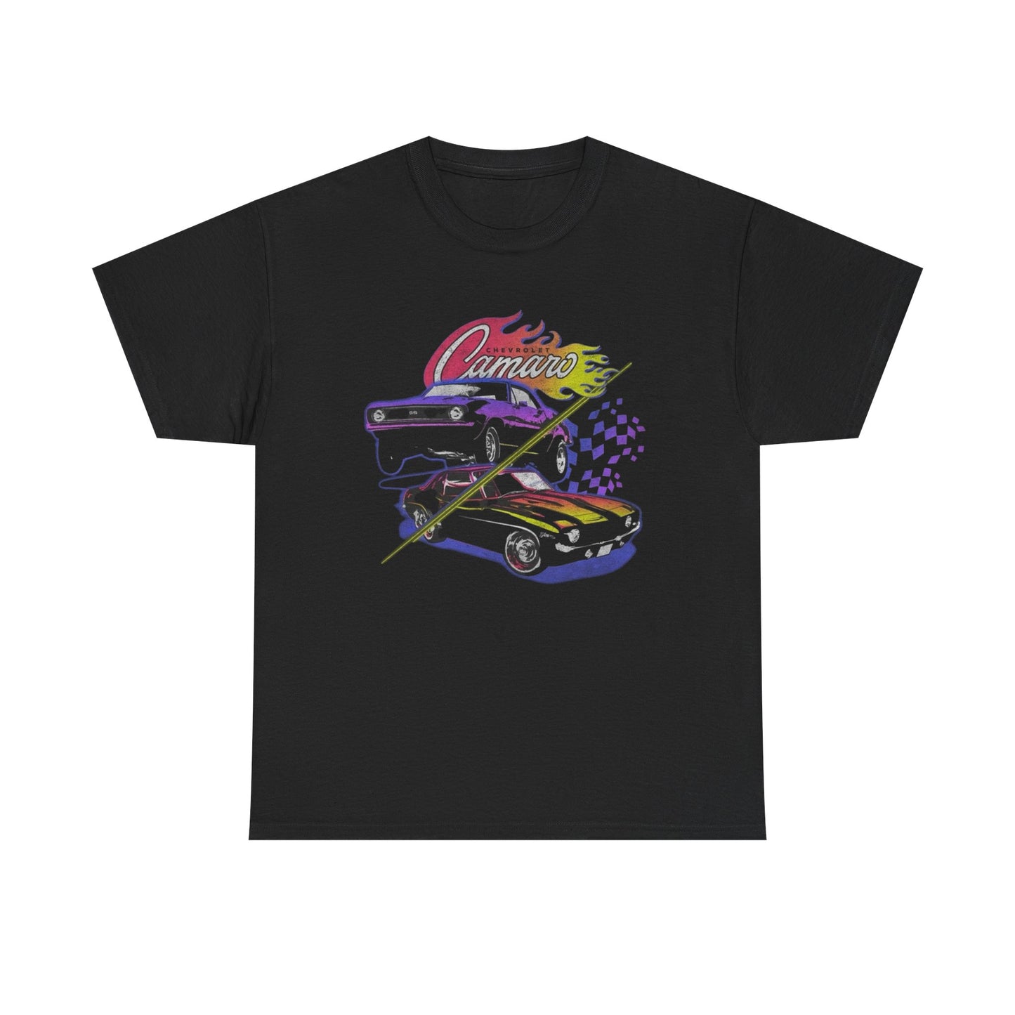 Chevrolet Camaro Vintage Muscle Graphic T Shirt NEW ADULT Tee