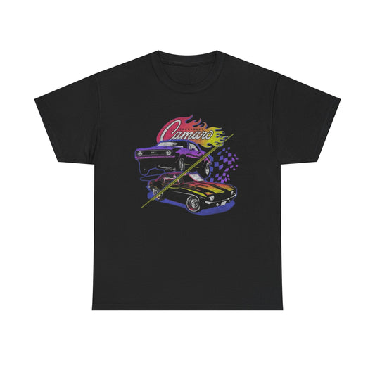 Chevrolet Camaro Vintage Muscle Graphic T Shirt NEW ADULT Tee