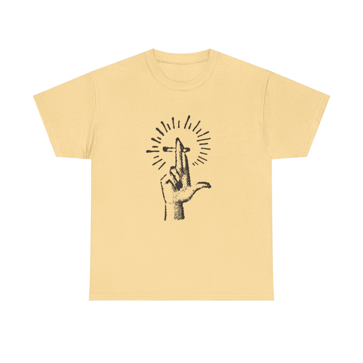 Light It Up Weed Joint Graphic T Shirt Unisex Heavy Cotton Tee